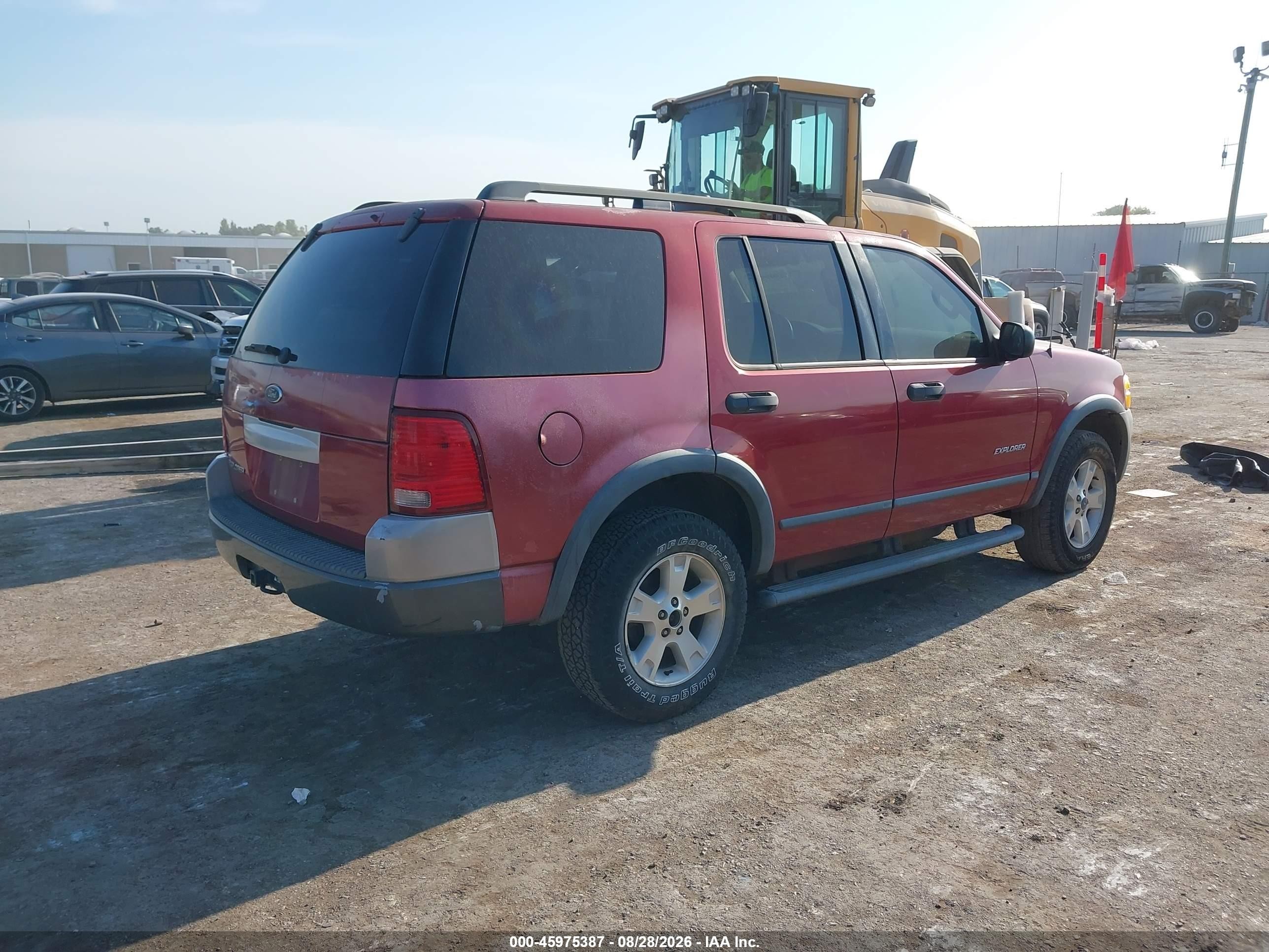 2004 Ford Explorer Xls Красный vin: 1FMZU62K74UA17112