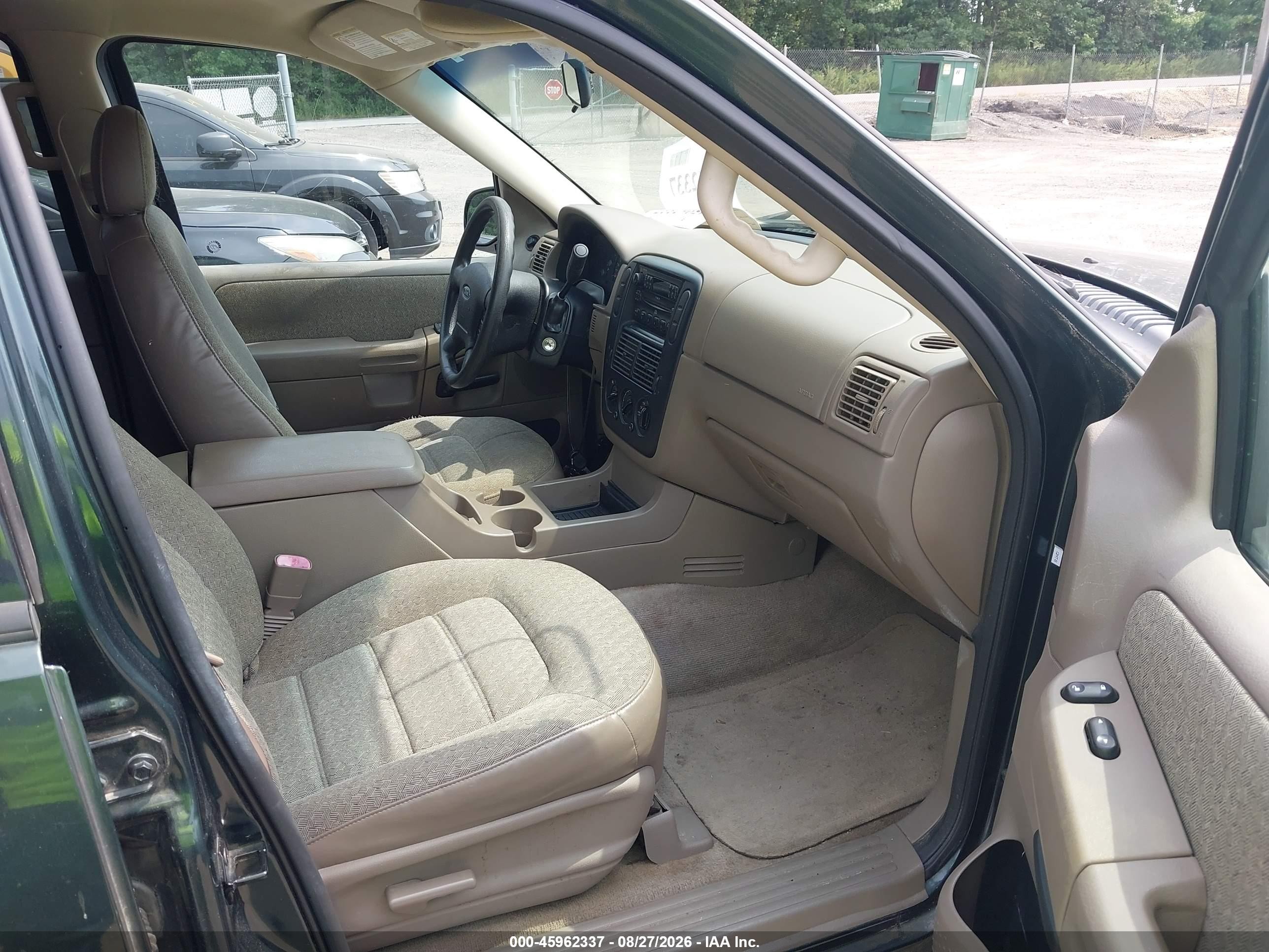 2004 Ford Explorer Xls/xls Sport Green vin: 1FMZU62K84UB37534