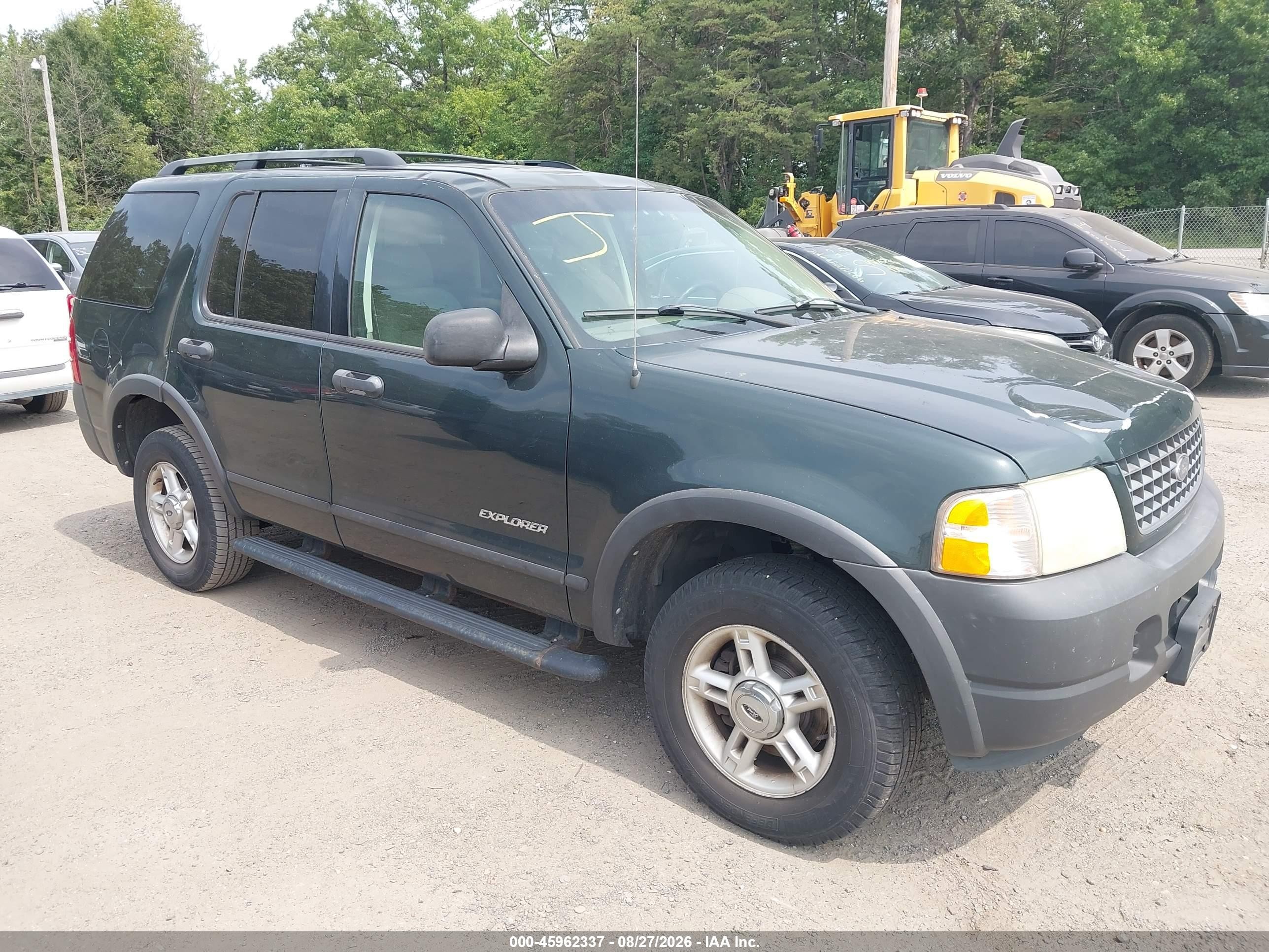 2004 Ford Explorer Xls/xls Sport Green vin: 1FMZU62K84UB37534