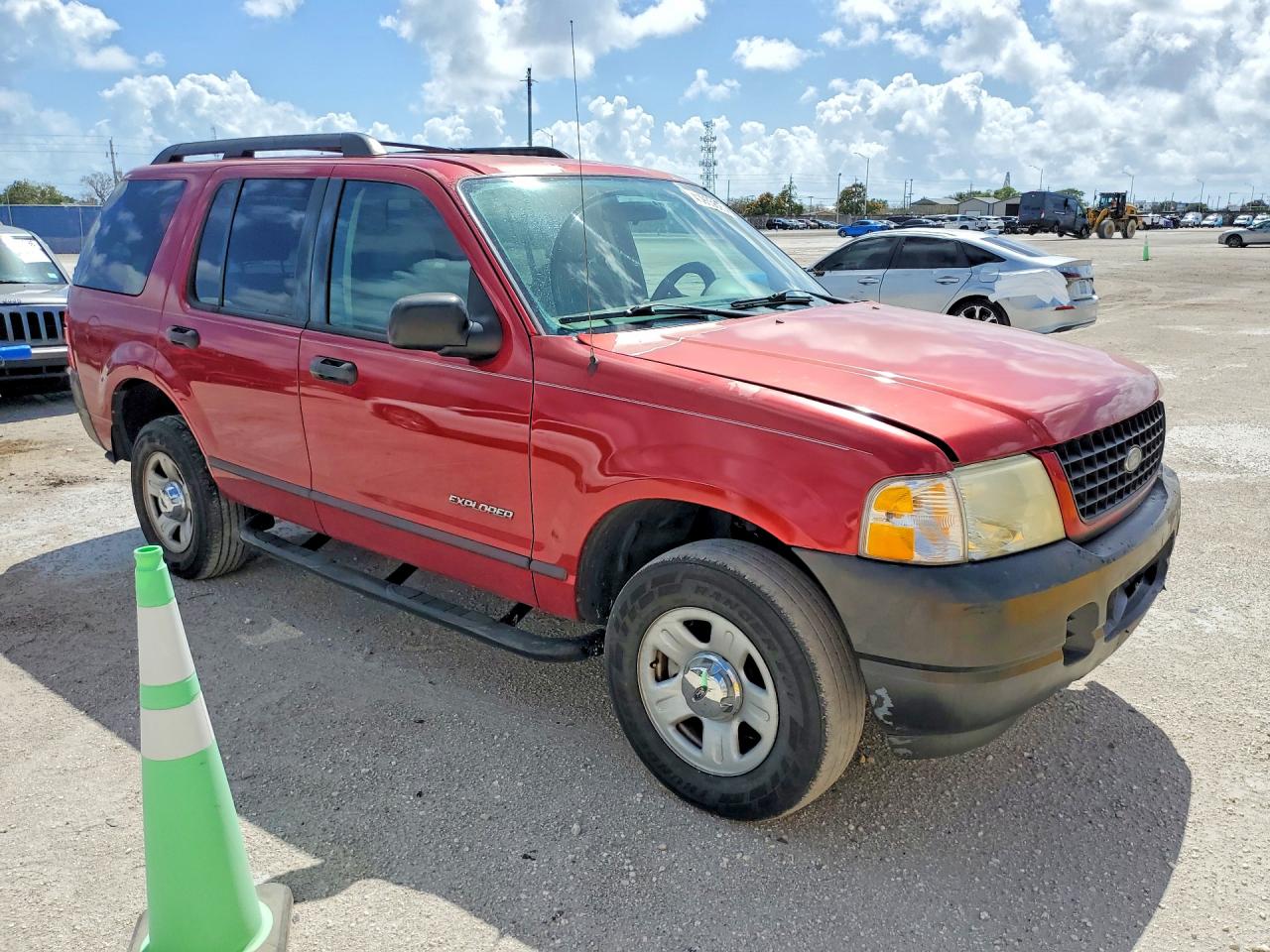 2005 Ford Explorer Xls Red vin: 1FMZU62K95ZA78403
