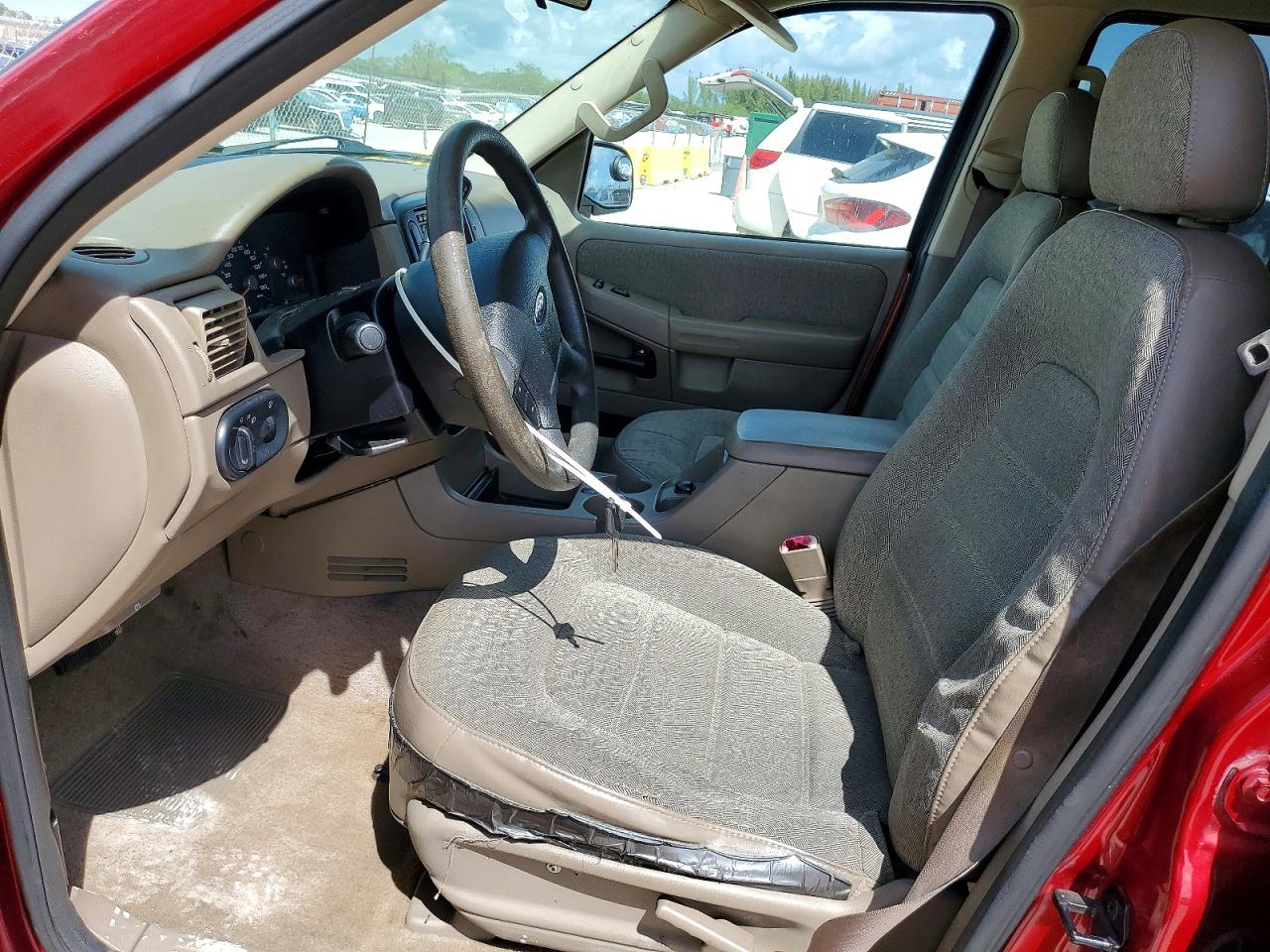 2005 Ford Explorer Xls Red vin: 1FMZU62K95ZA78403