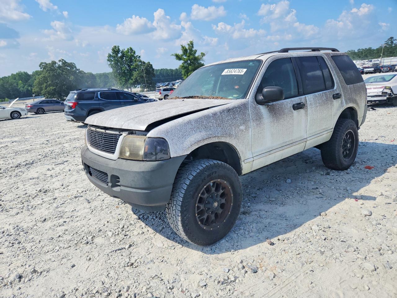 2003 Ford Explorer Xls White vin: 1FMZU62KX3UB30518