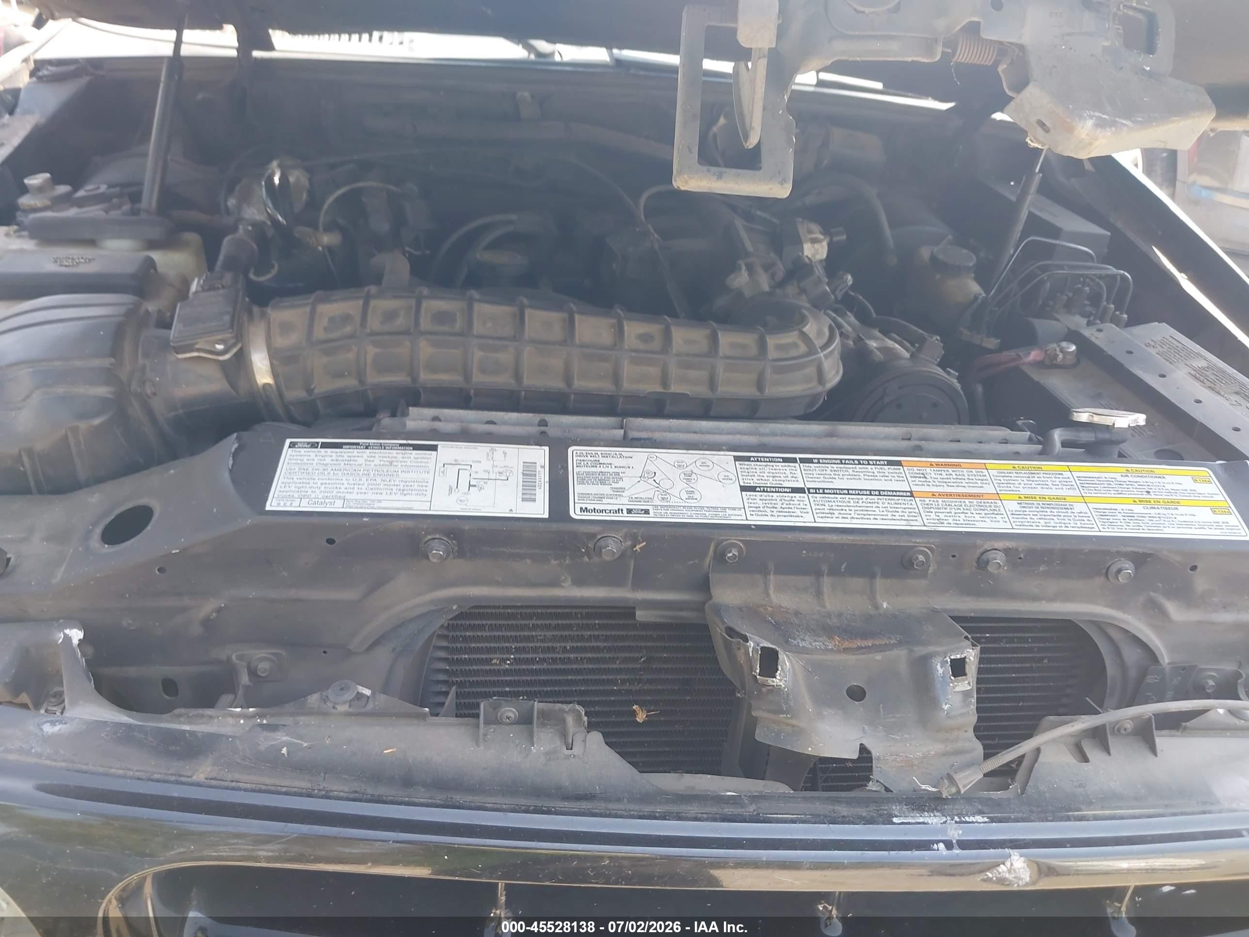 2000 Ford Explorer Xls Black vin: 1FMZU62X5YUB78480