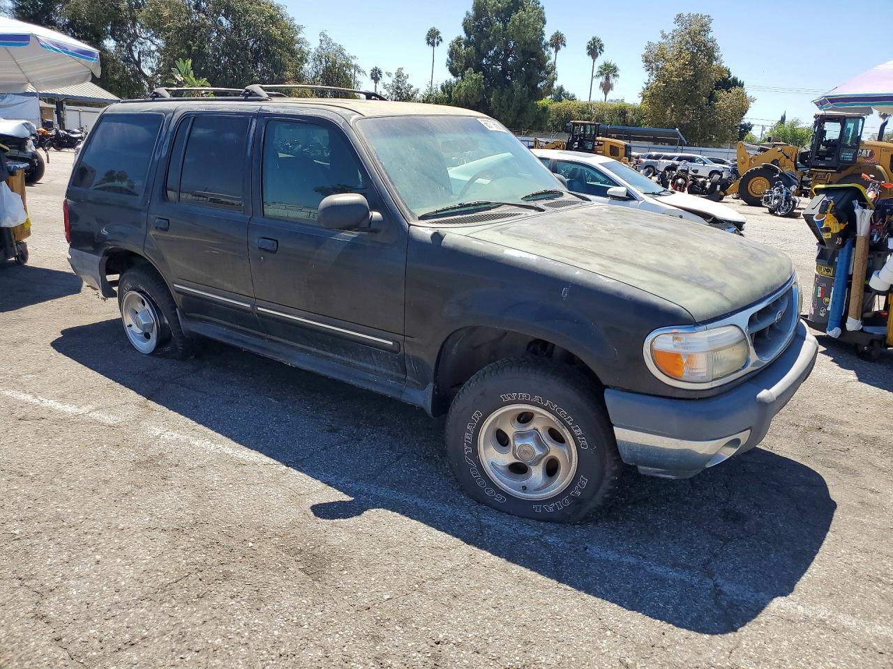 2001 Ford Explorer Xlt Green vin: 1FMZU63E01ZA43252