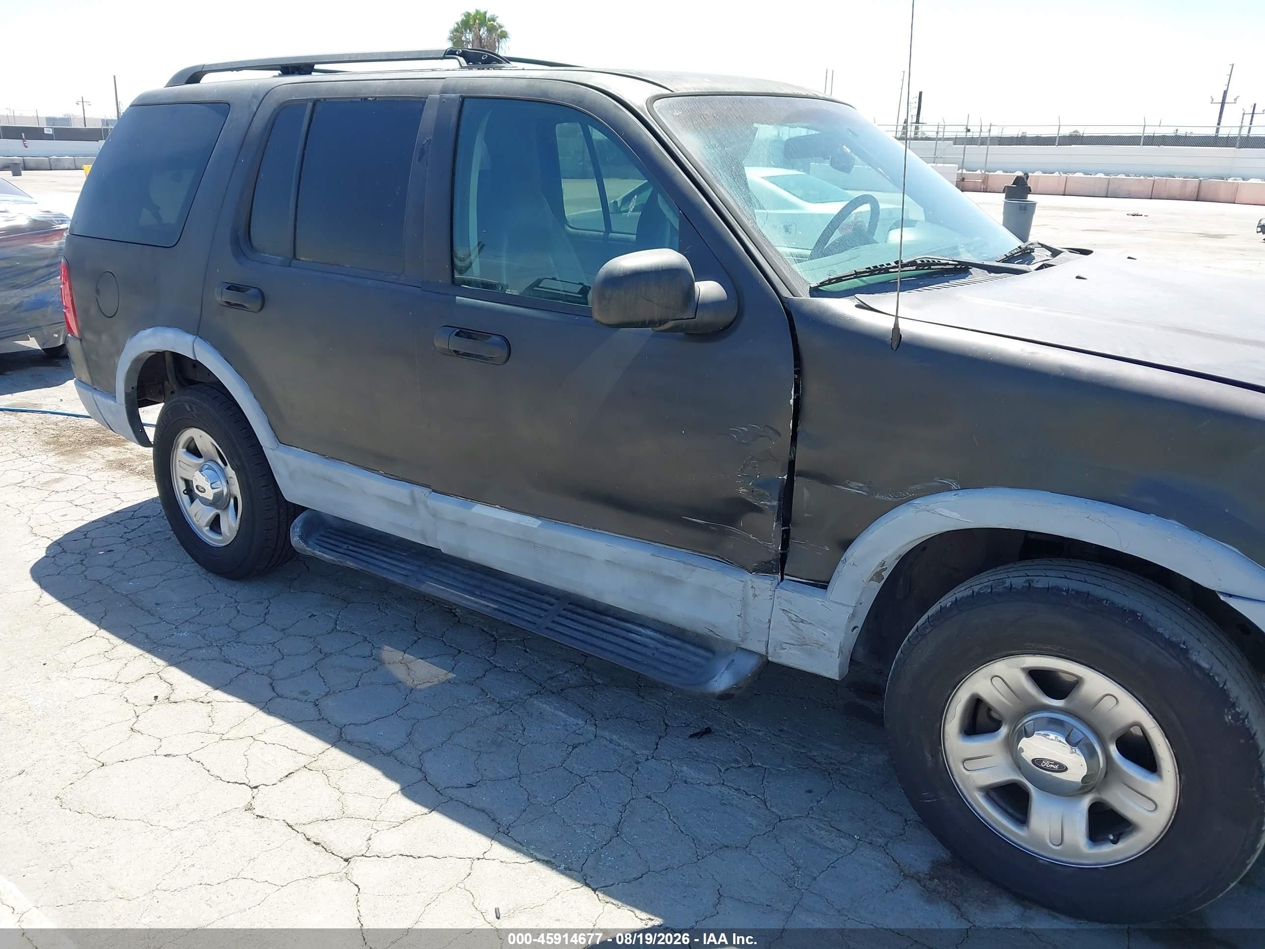 2002 Ford Explorer Xlt Black vin: 1FMZU63E22ZB80307