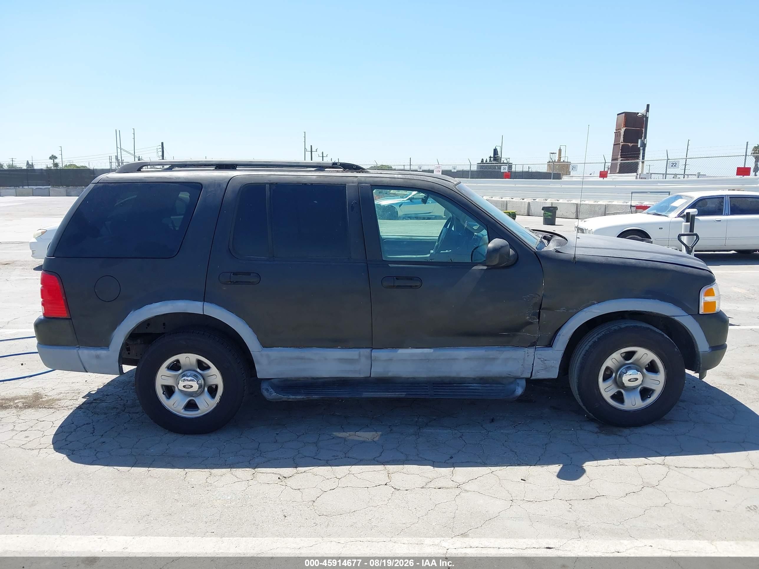 2002 Ford Explorer Xlt Black vin: 1FMZU63E22ZB80307