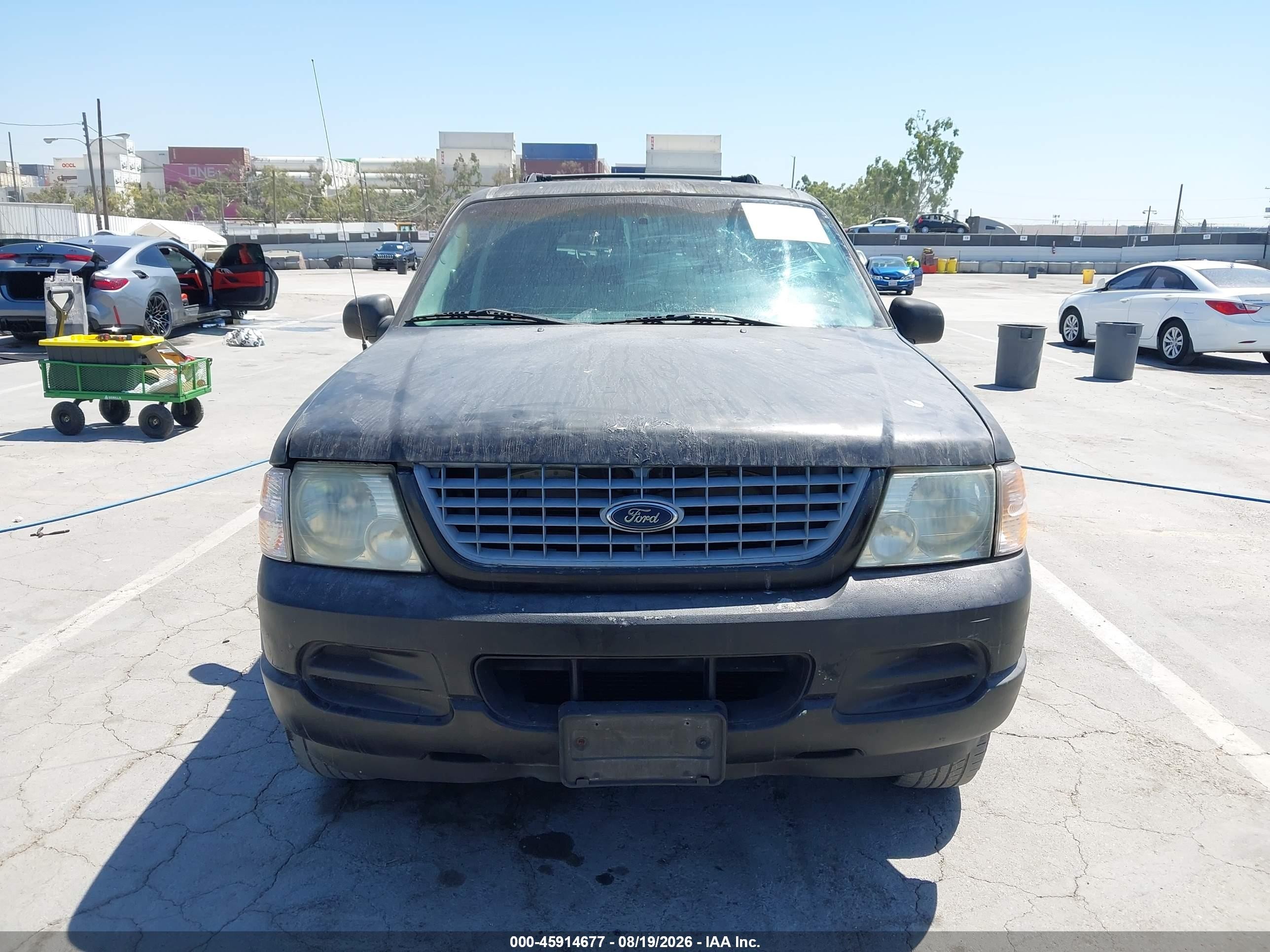 2002 Ford Explorer Xlt Black vin: 1FMZU63E22ZB80307