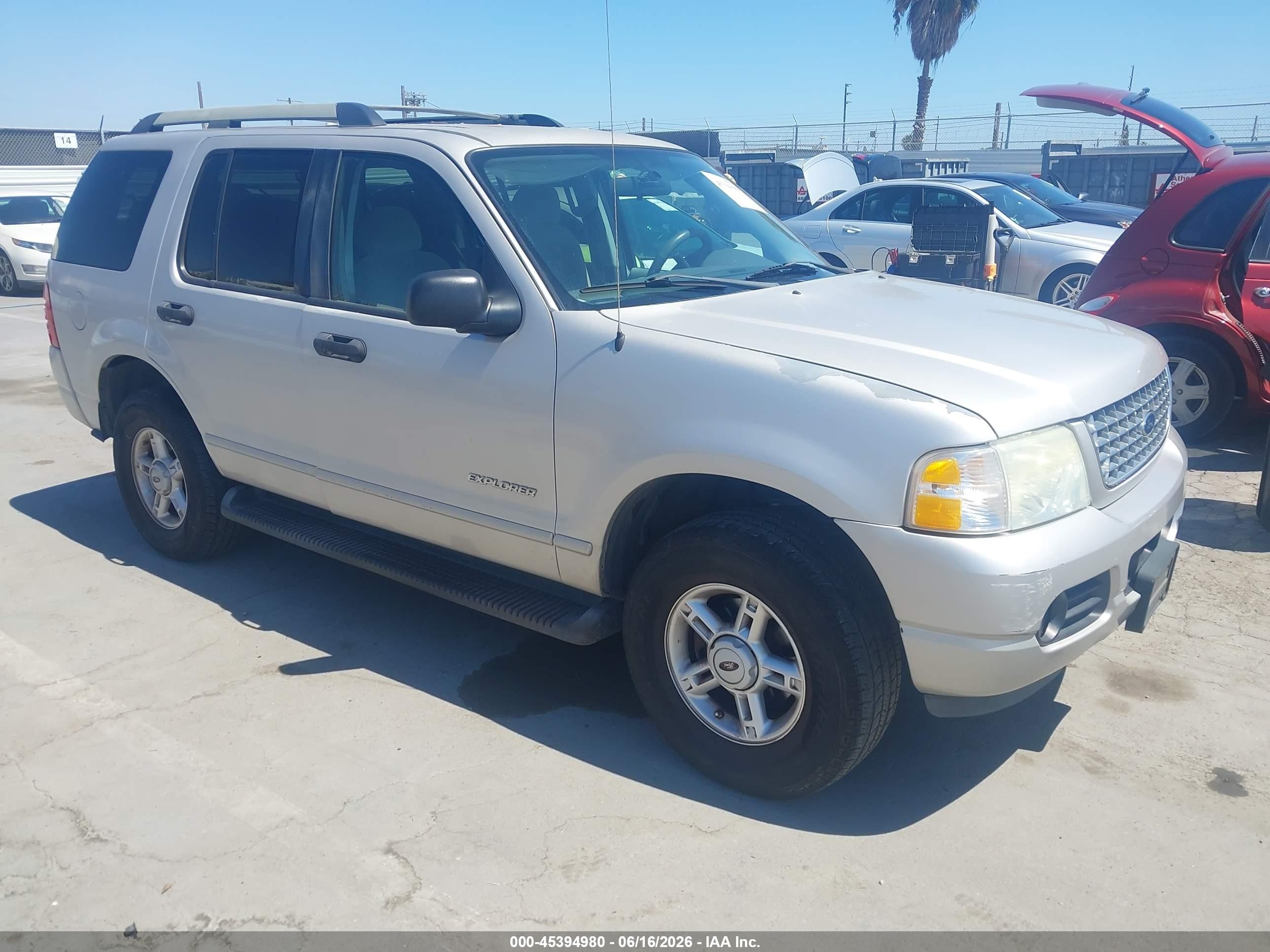 2005 Ford Explorer Xlt/xlt Sport Silver vin: 1FMZU63E35UB61413