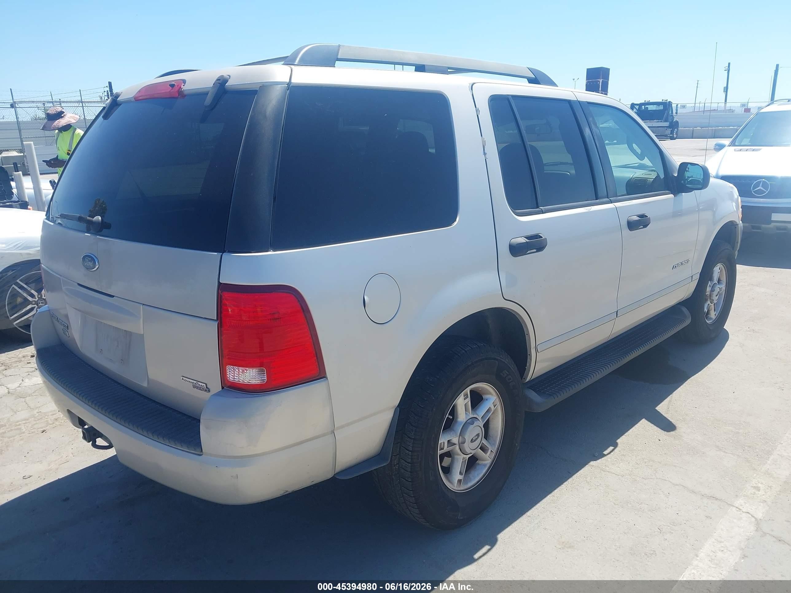 2005 Ford Explorer Xlt/xlt Sport Silver vin: 1FMZU63E35UB61413