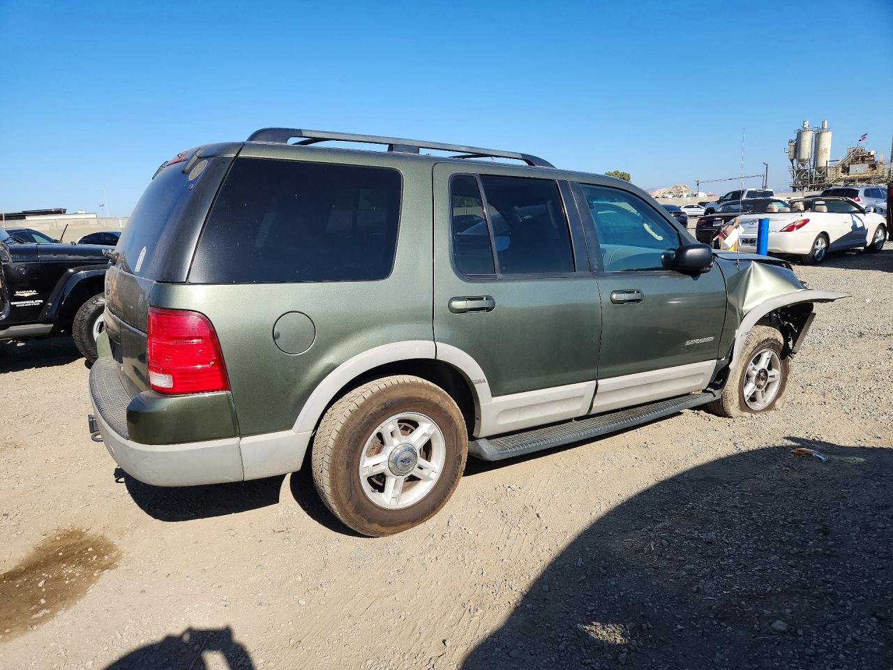 2002 Ford Explorer Xlt Green vin: 1FMZU63E52ZB83671