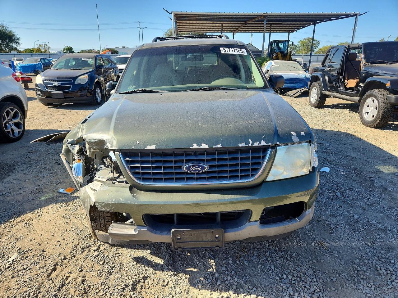 2002 Ford Explorer Xlt Green vin: 1FMZU63E52ZB83671