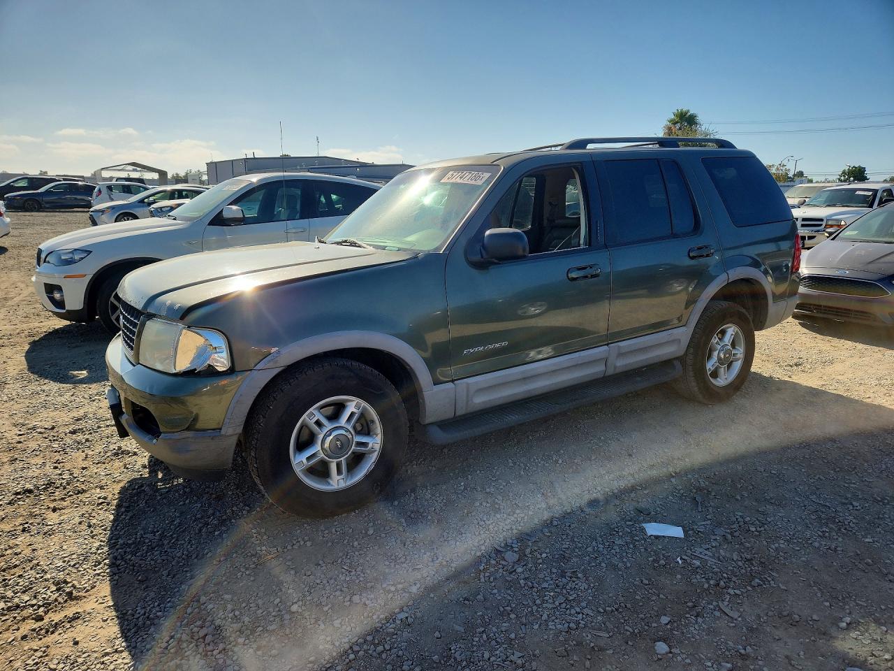 2002 Ford Explorer Xlt Green vin: 1FMZU63E52ZB83671