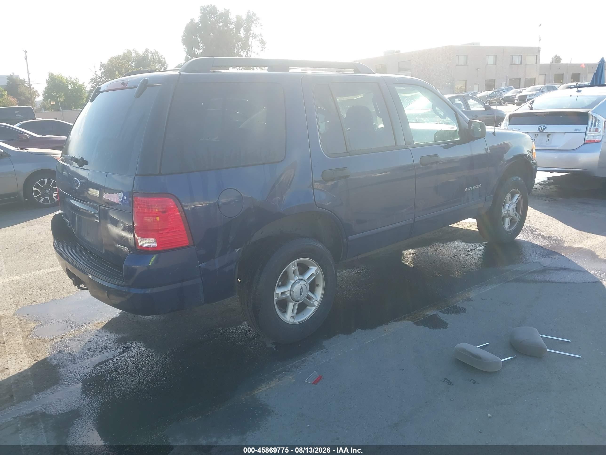 2005 Ford Explorer Xlt/xlt Sport Blue vin: 1FMZU63E95ZA68835
