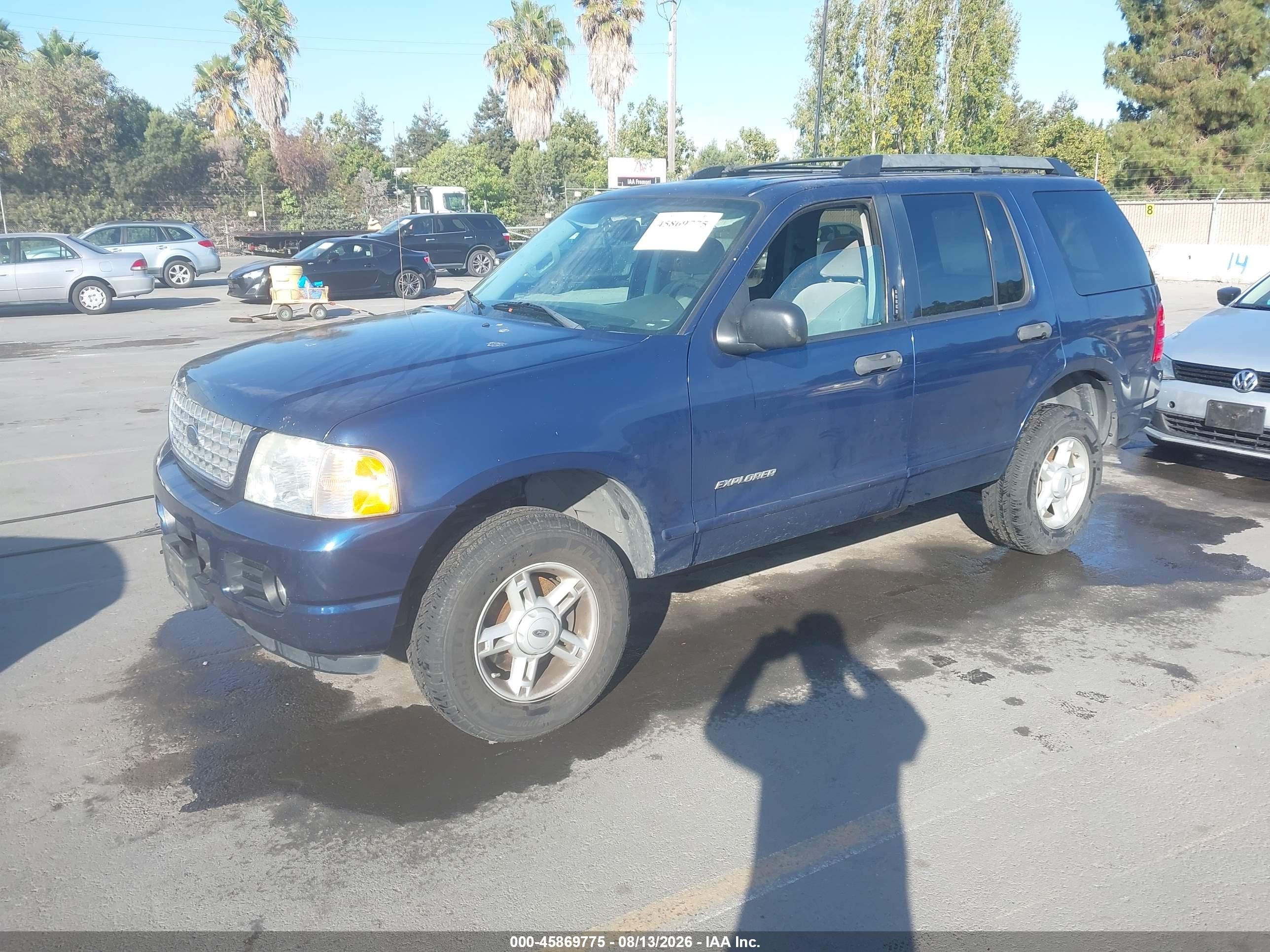 2005 Ford Explorer Xlt/xlt Sport Blue vin: 1FMZU63E95ZA68835