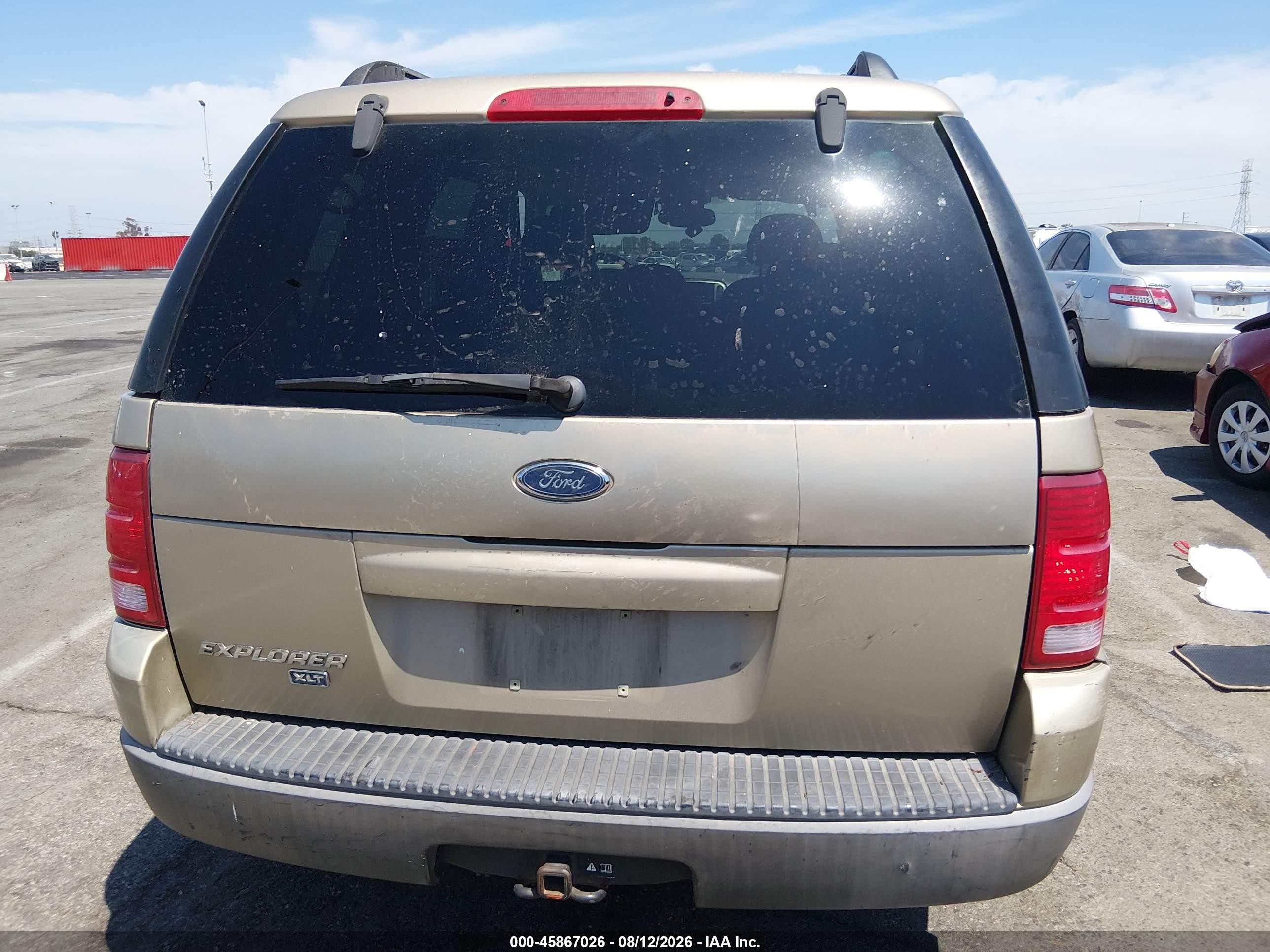 2003 Ford Explorer Nbx/xlt Gold vin: 1FMZU63K23ZA01299