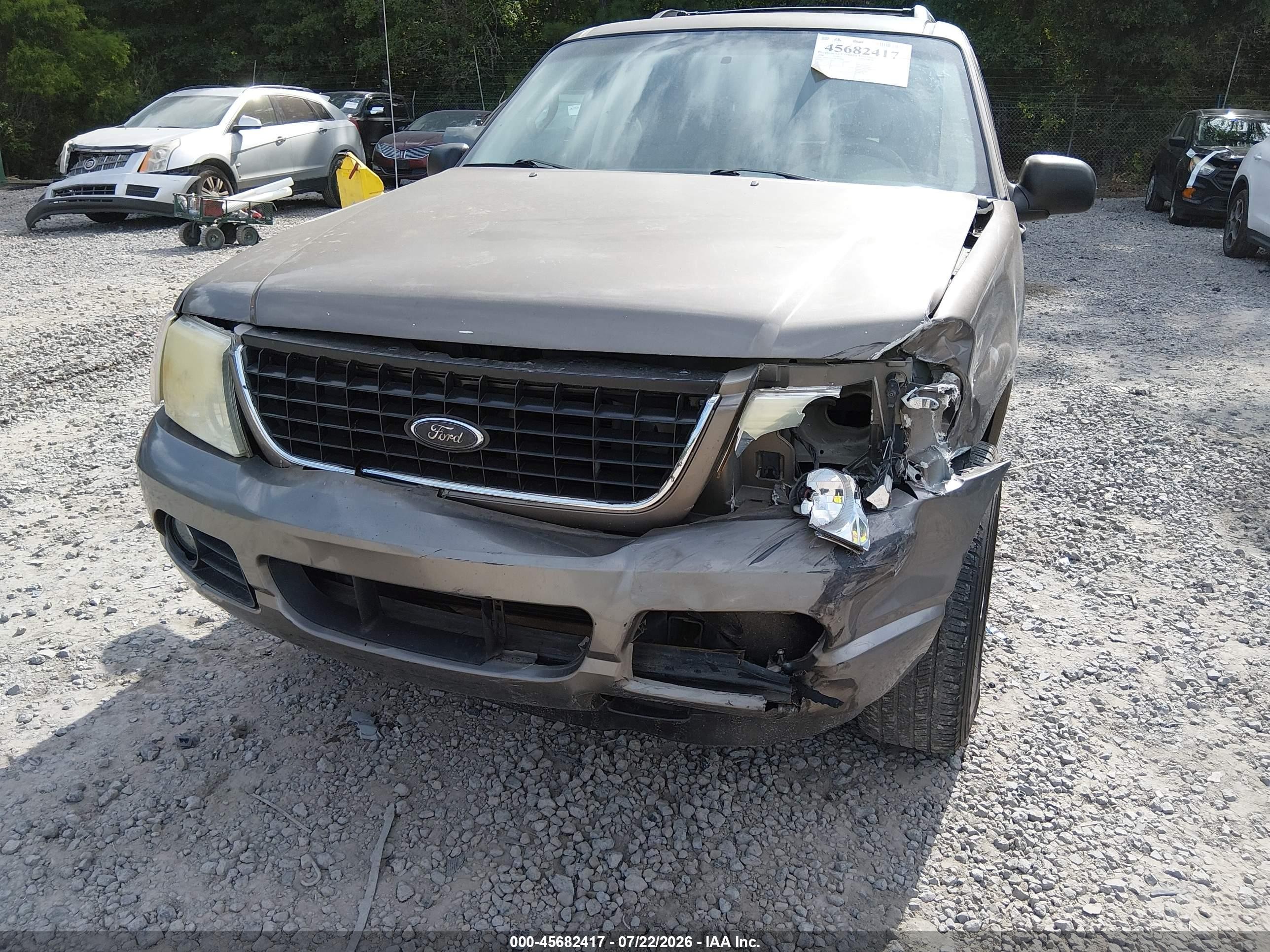 2004 Ford Explorer Xlt Золотой vin: 1FMZU63K34UB20963
