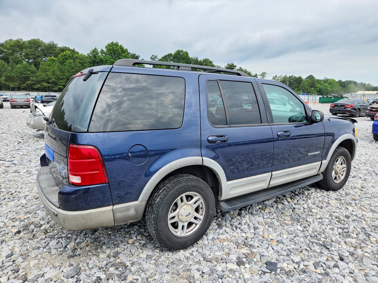 2002 Ford Explorer Xlt Blue vin: 1FMZU63KX2ZC99356