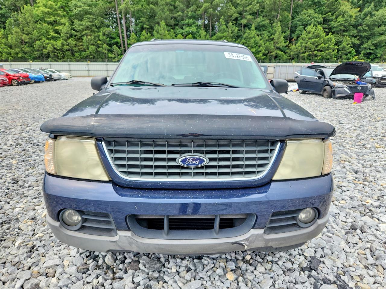 2002 Ford Explorer Xlt Blue vin: 1FMZU63KX2ZC99356