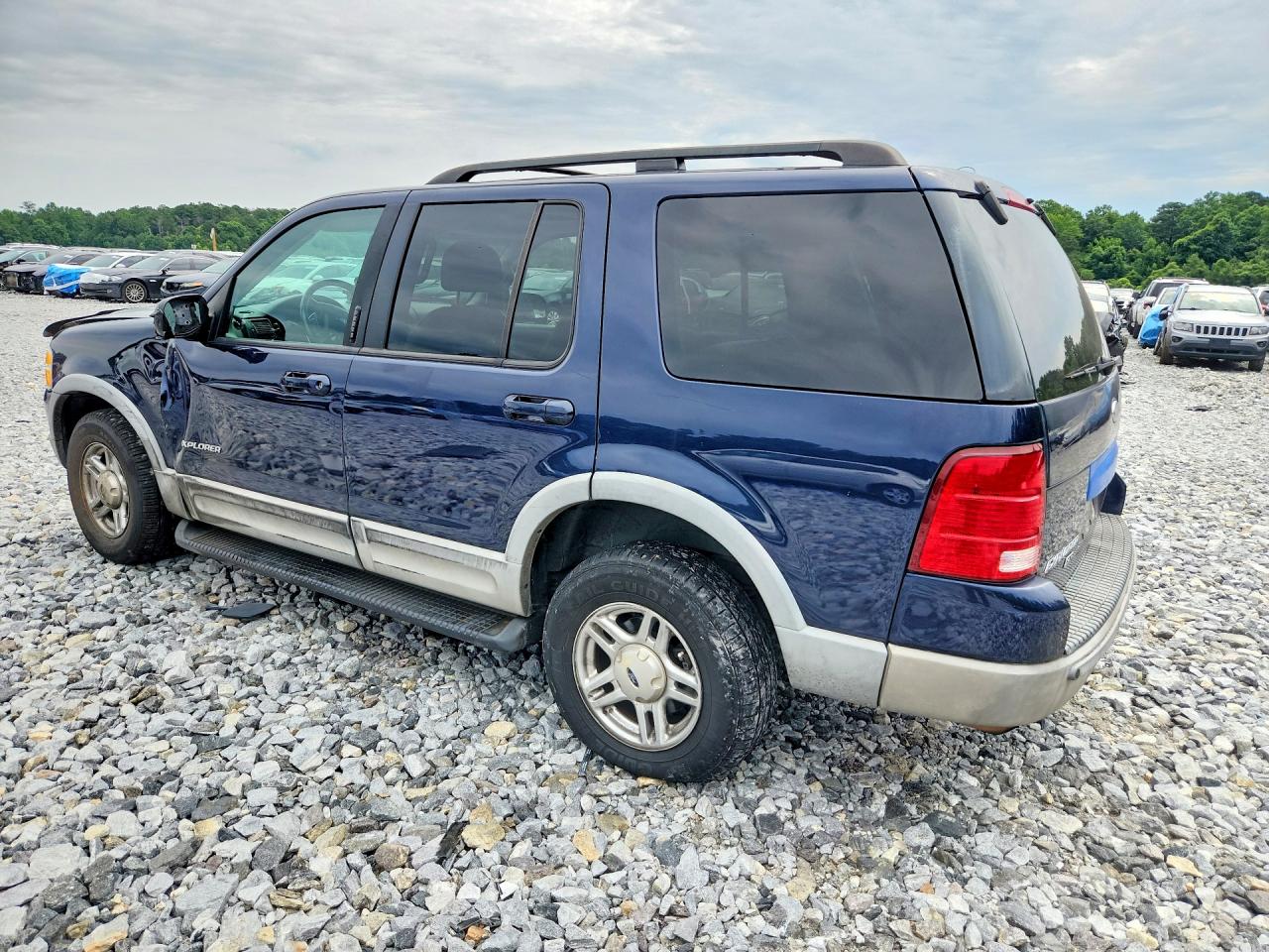 2002 Ford Explorer Xlt Blue vin: 1FMZU63KX2ZC99356