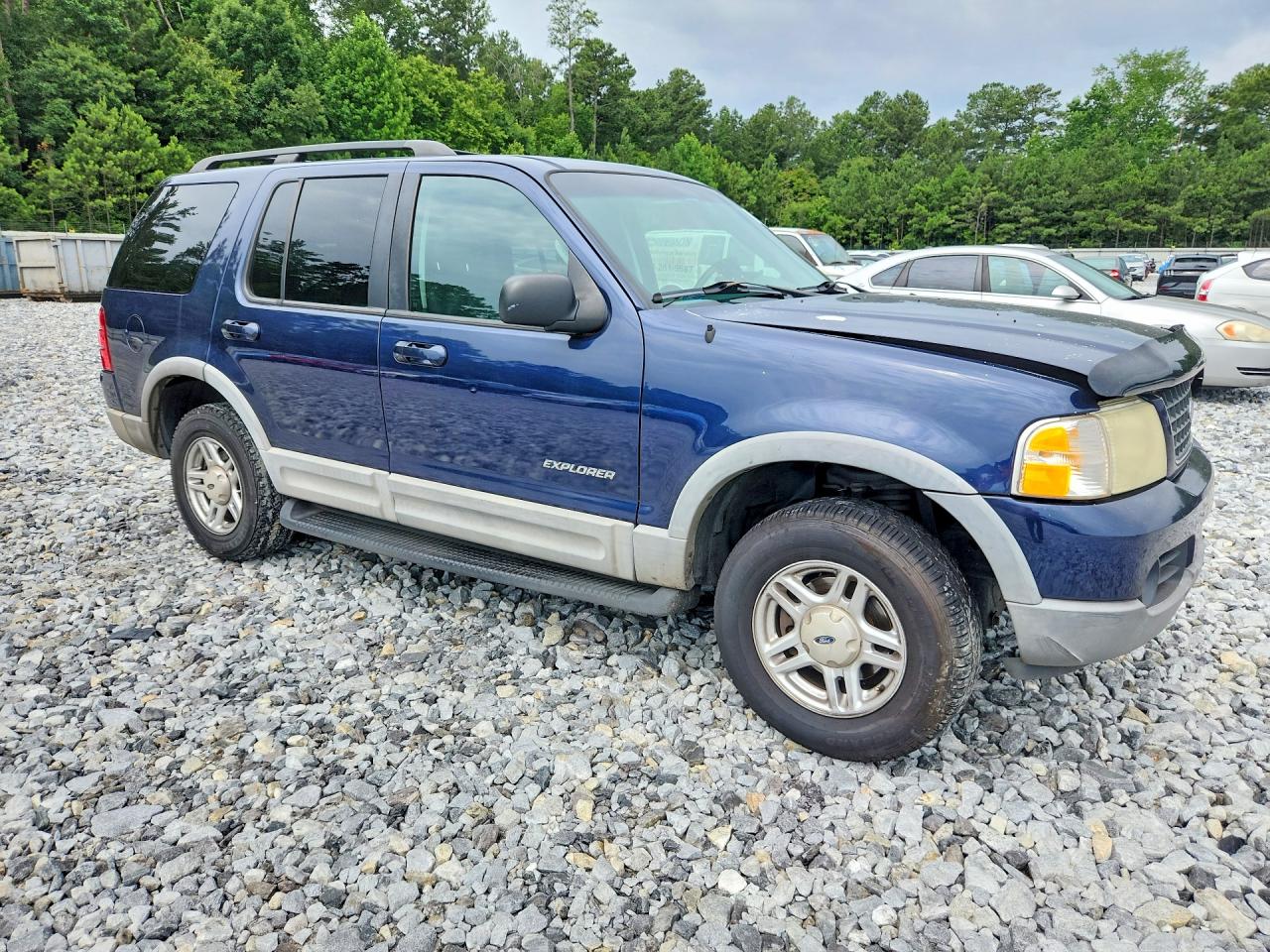 2002 Ford Explorer Xlt Blue vin: 1FMZU63KX2ZC99356