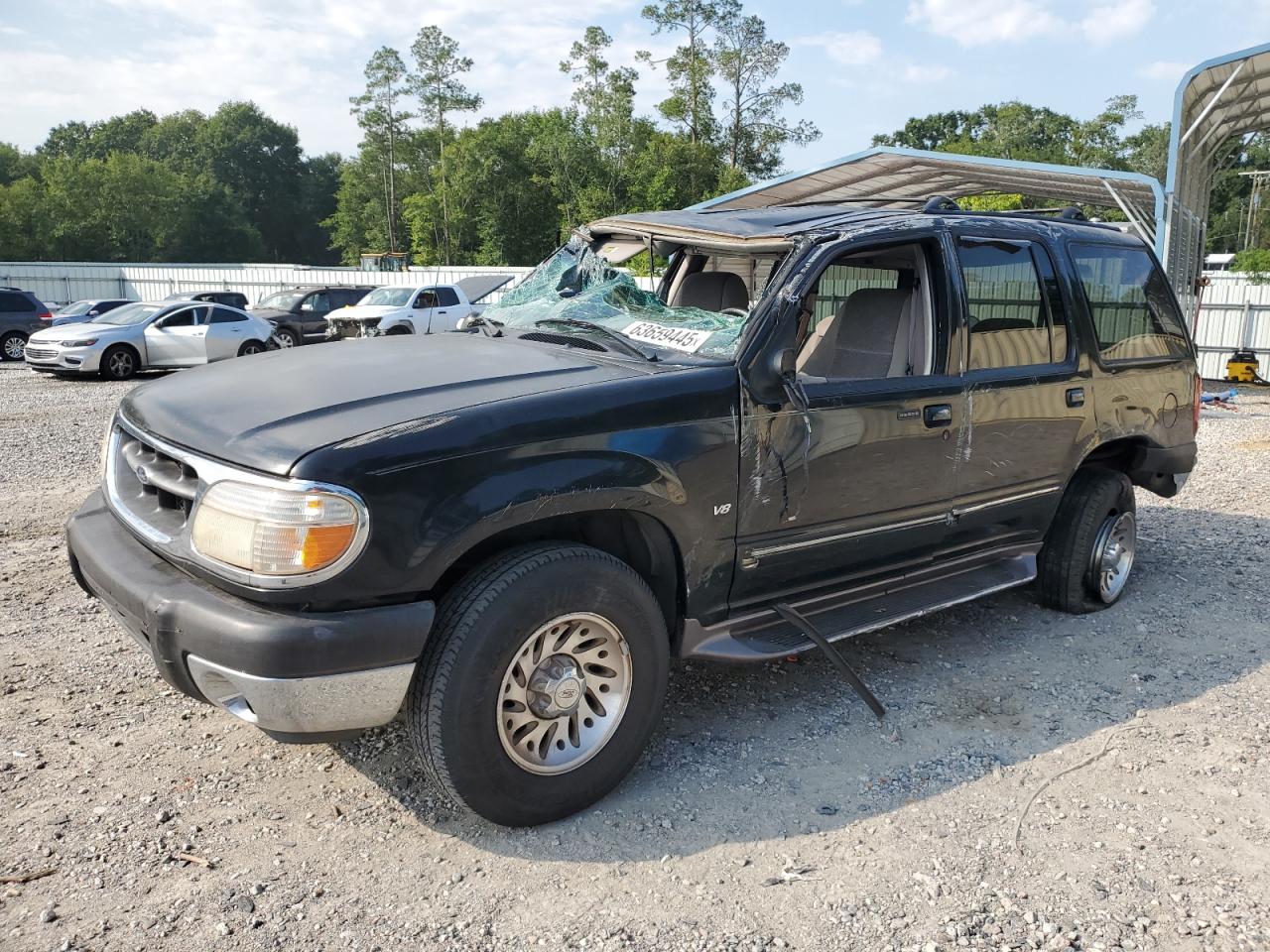 2001 Ford Explorer Xlt Черный vin: 1FMZU63P51ZA34628
