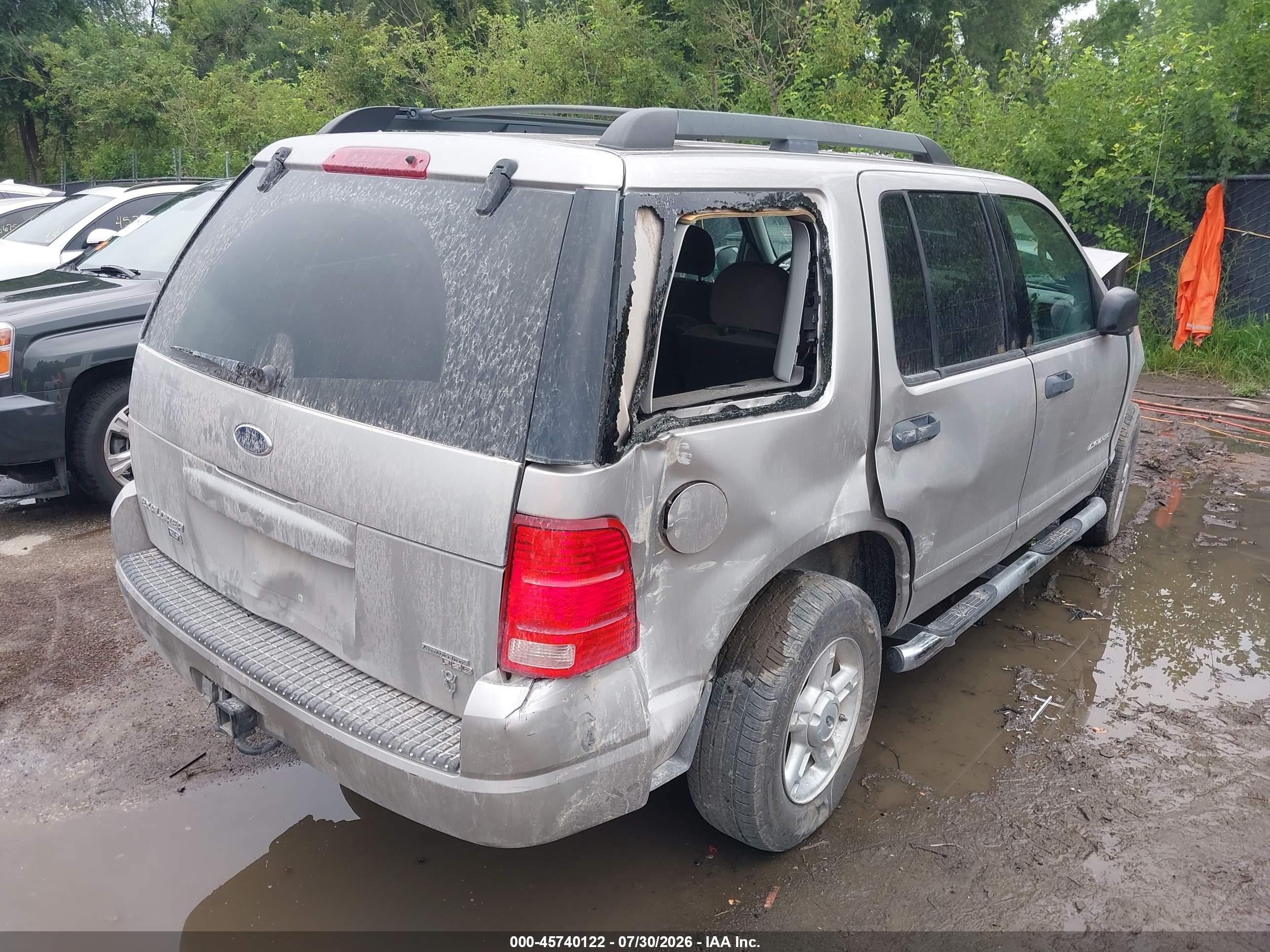 2005 Ford Explorer Xlt/xlt Sport Silver vin: 1FMZU63W55UB12724