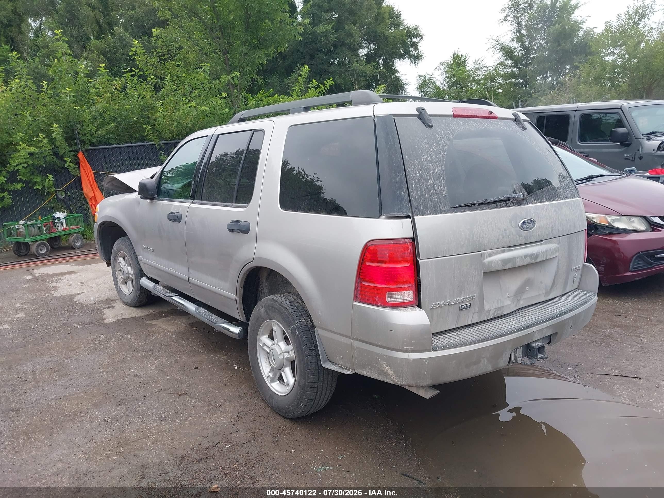 2005 Ford Explorer Xlt/xlt Sport Silver vin: 1FMZU63W55UB12724