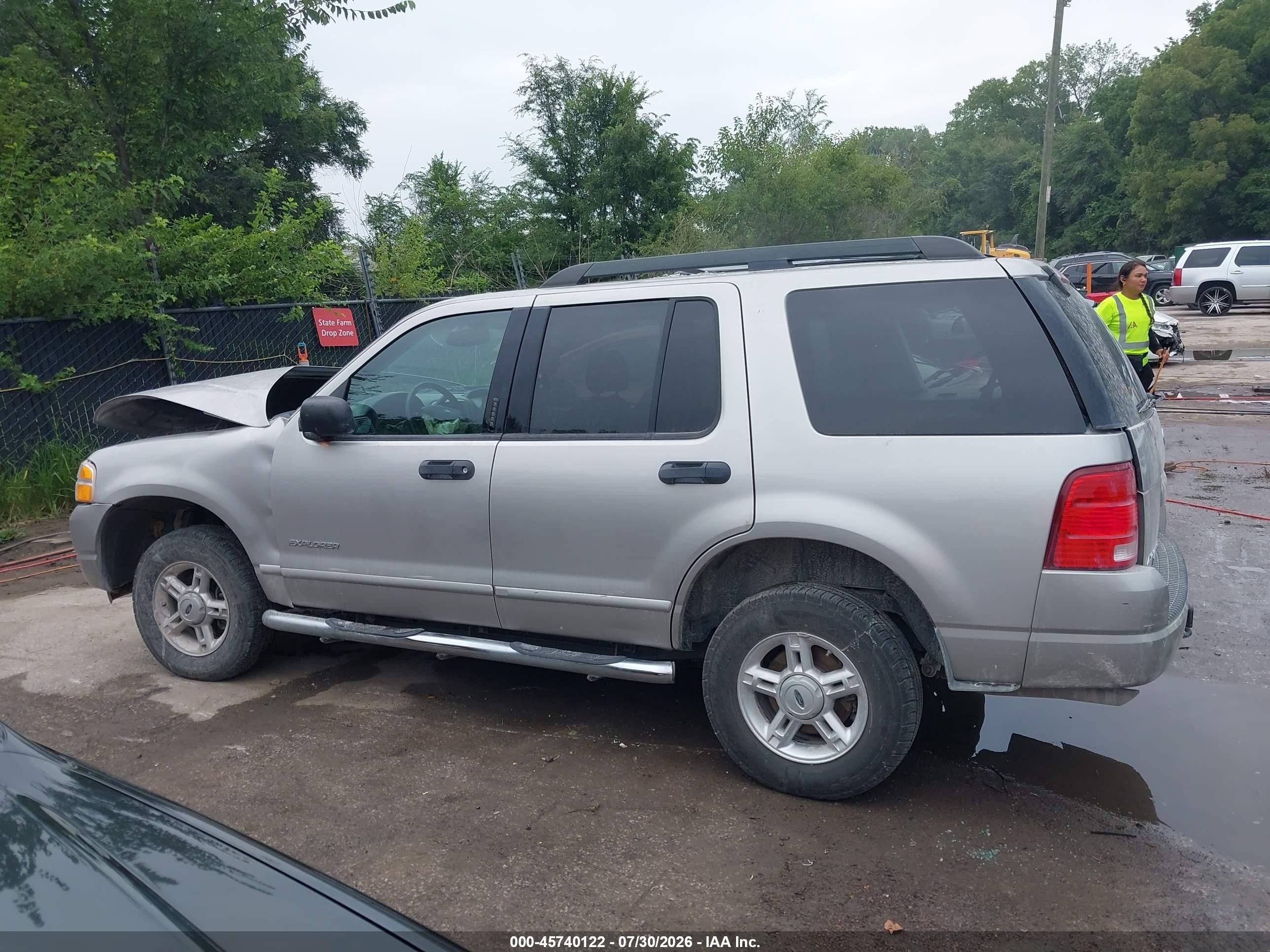 2005 Ford Explorer Xlt/xlt Sport Silver vin: 1FMZU63W55UB12724