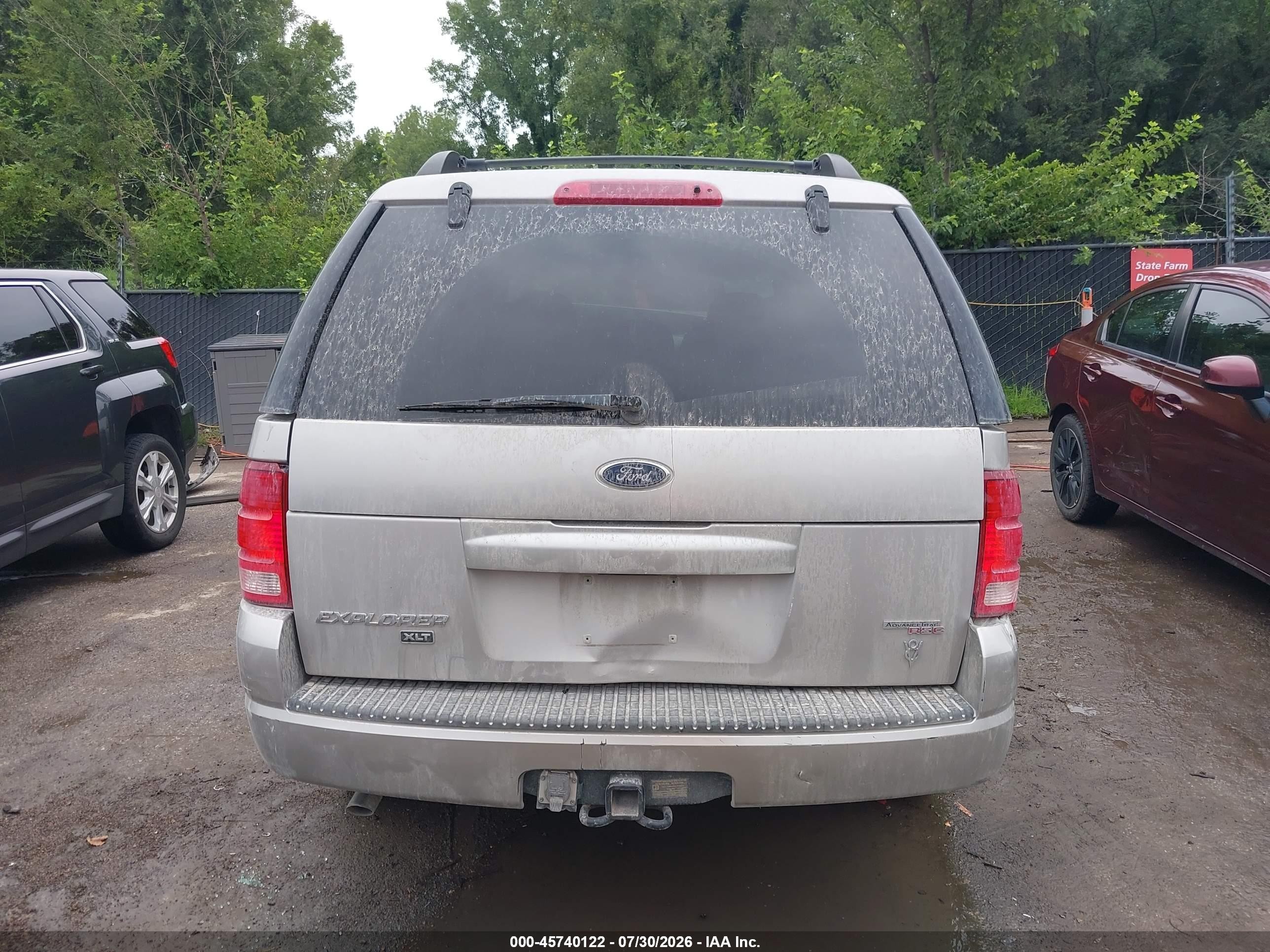 2005 Ford Explorer Xlt/xlt Sport Silver vin: 1FMZU63W55UB12724