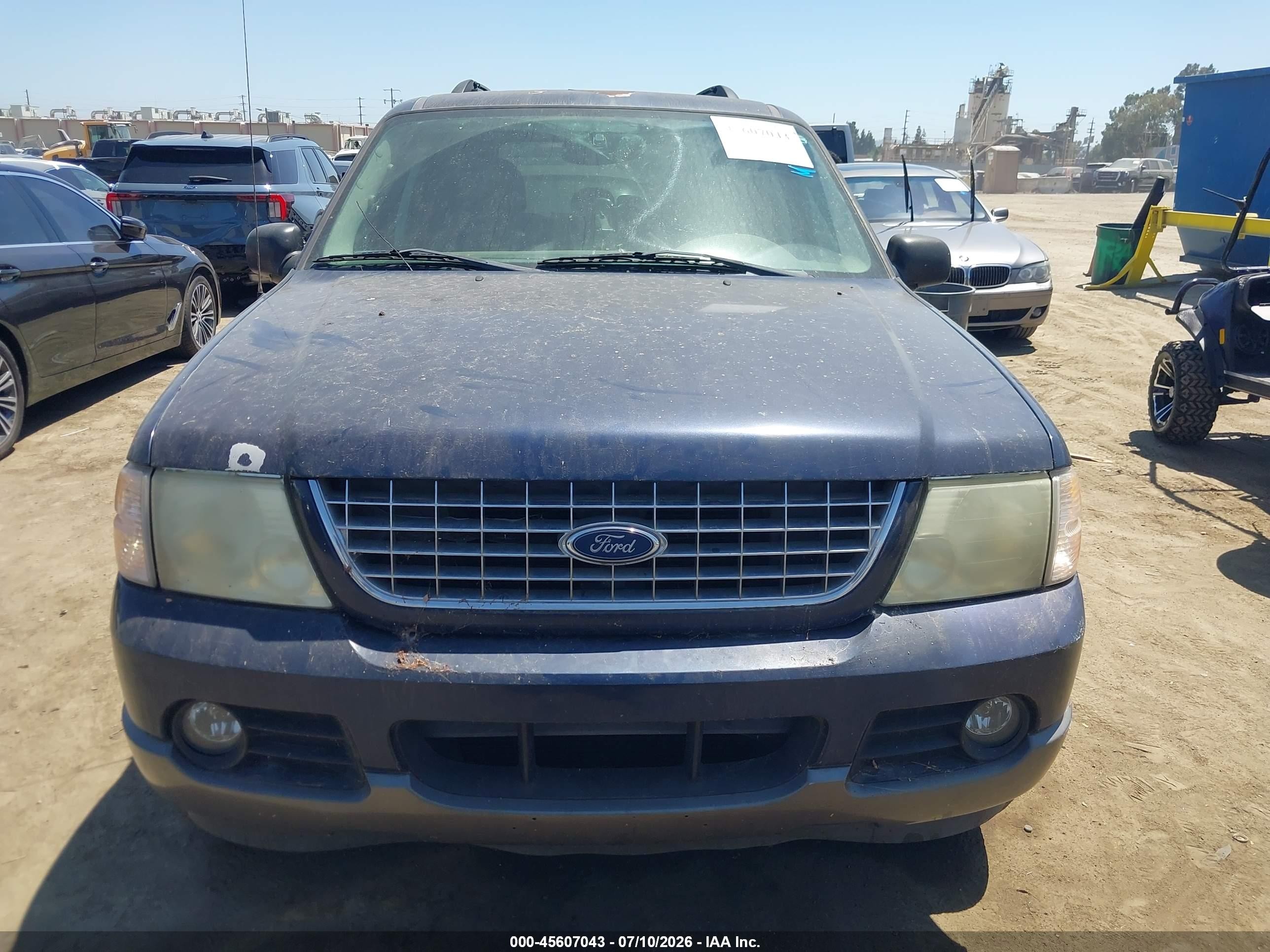 2003 Ford Explorer Nbx/xlt Синий vin: 1FMZU63WX3ZB10936