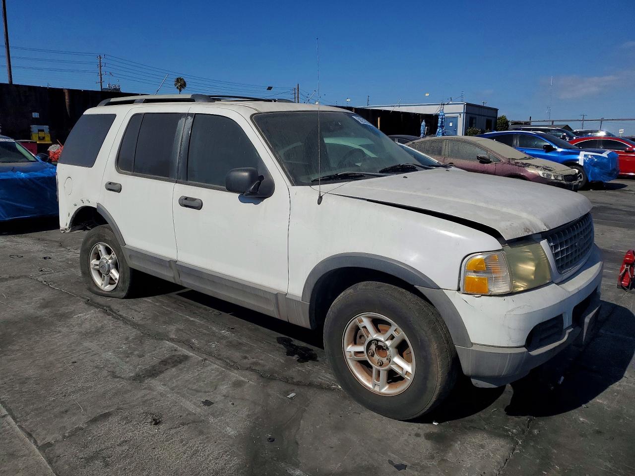 2003 Ford Explorer Xlt Белый vin: 1FMZU63WX3ZB59036