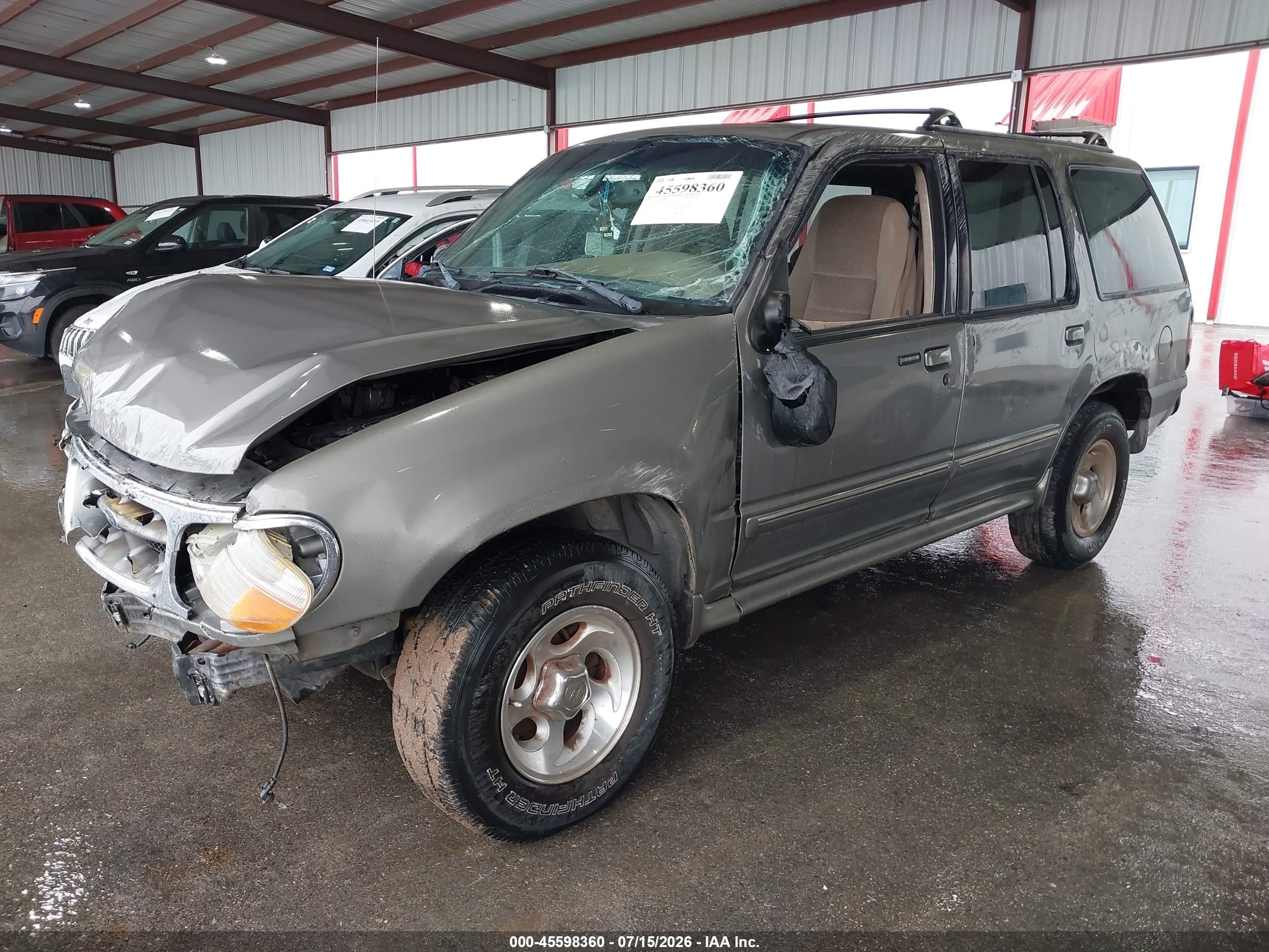 2000 Ford Explorer Xlt Beige vin: 1FMZU63X6YZC45296