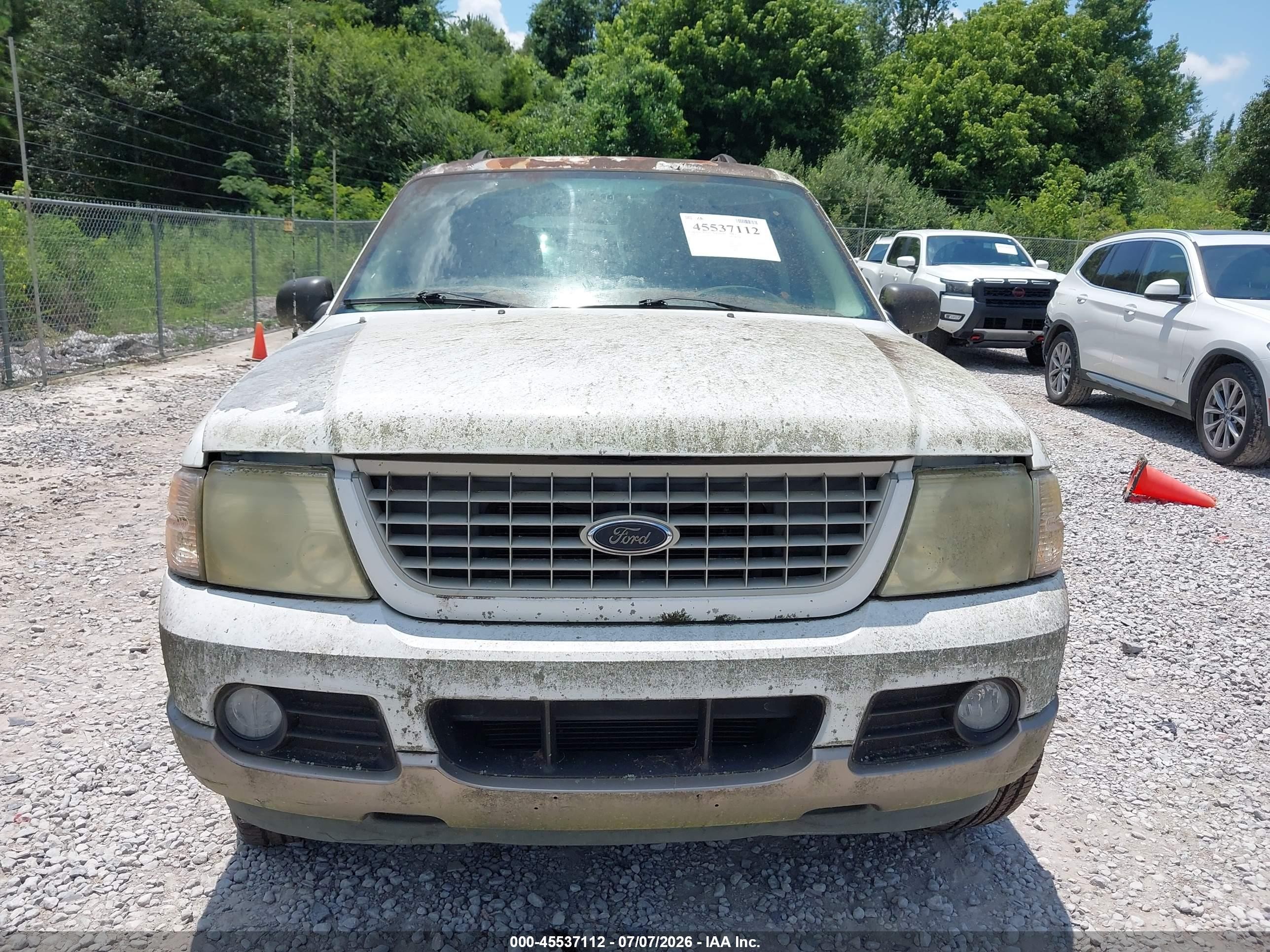 2004 Ford Explorer Eddie Bauer White vin: 1FMZU64K04UC09775