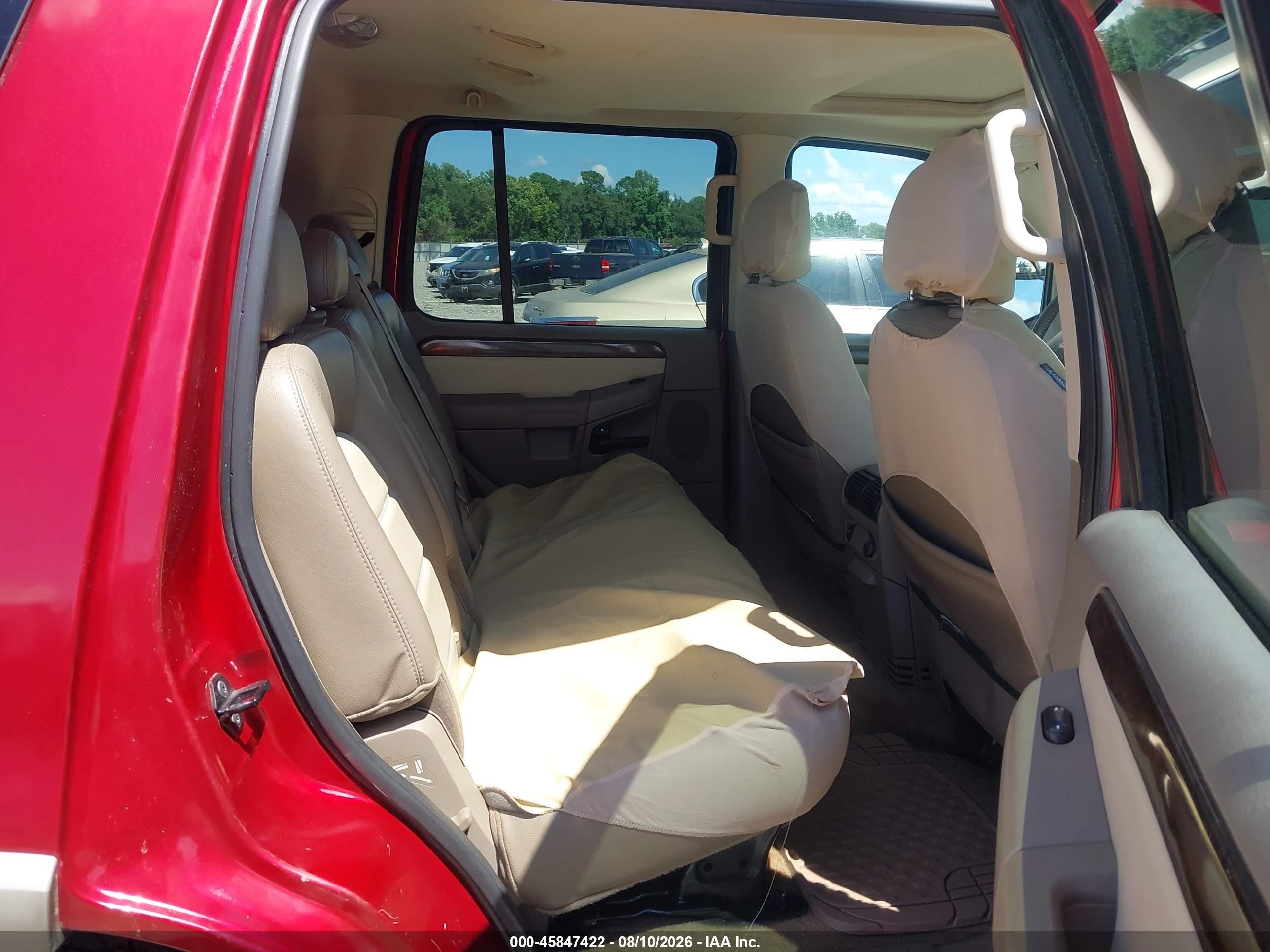 2003 Ford Explorer Eddie Bauer Red vin: 1FMZU64K13UB60861
