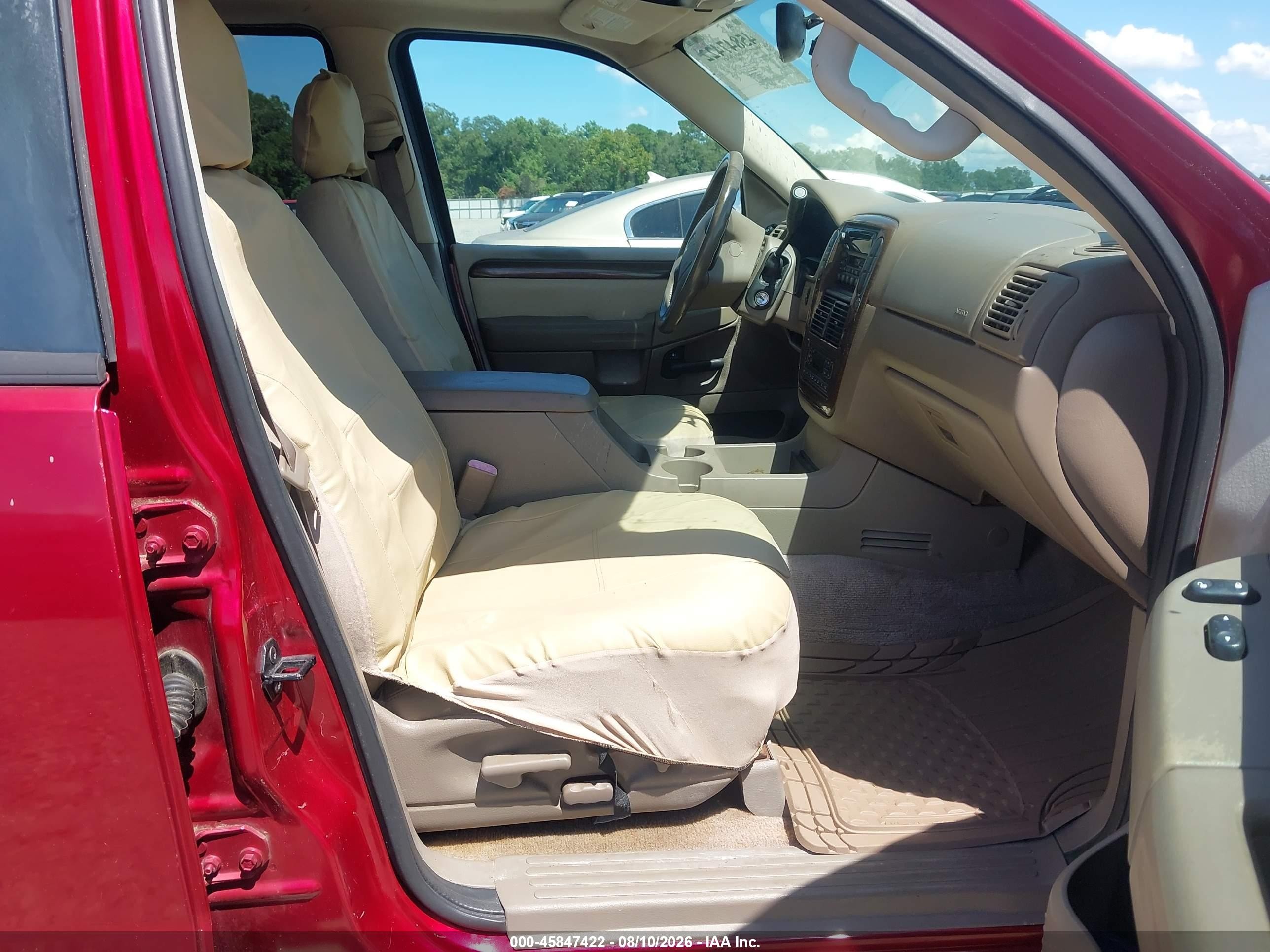 2003 Ford Explorer Eddie Bauer Red vin: 1FMZU64K13UB60861