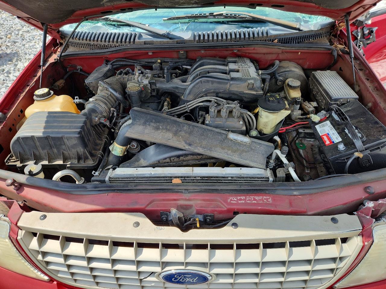 2004 Ford Explorer Eddie Bauer Красный vin: 1FMZU64K44UB91703