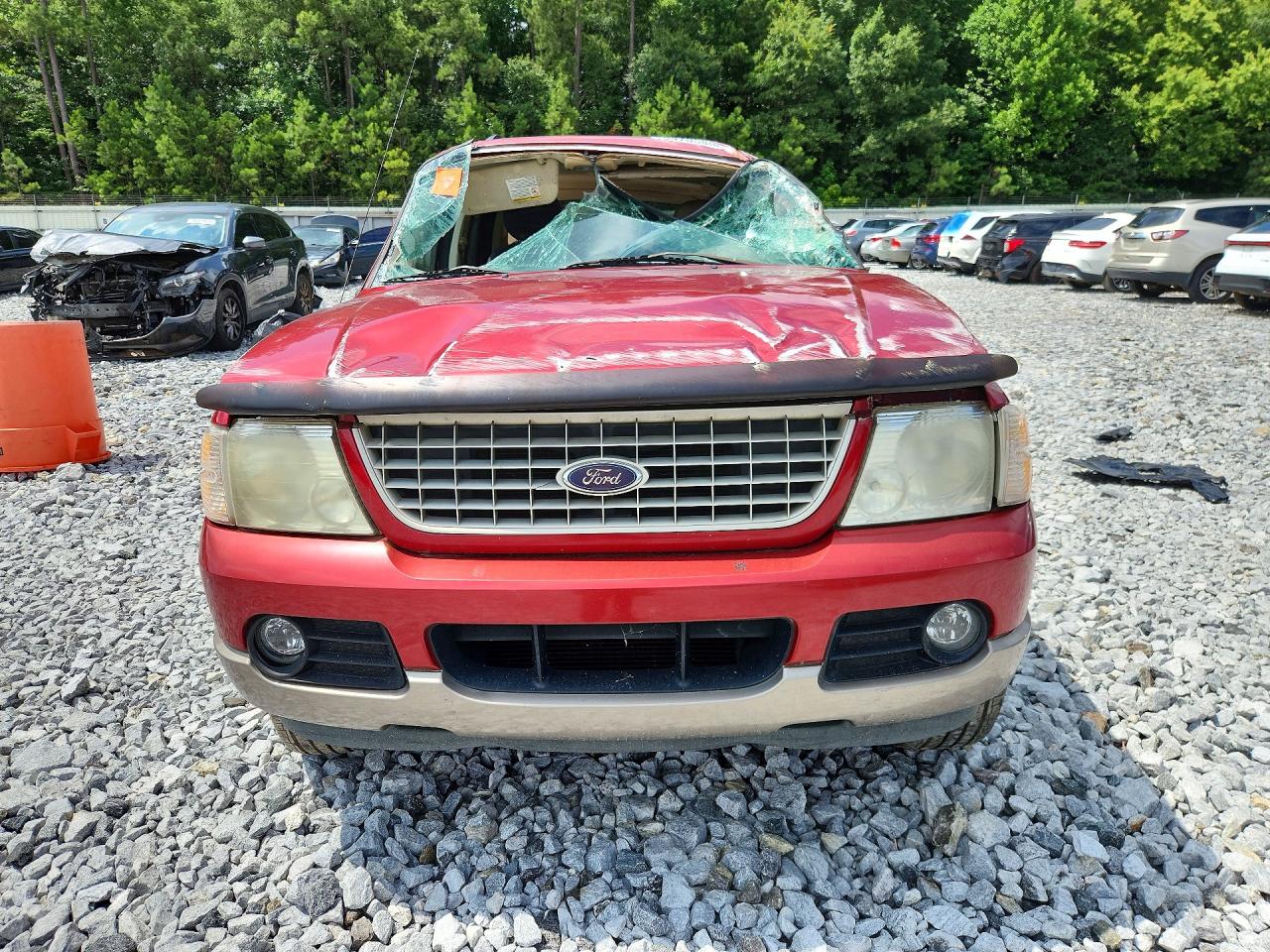 2004 Ford Explorer Eddie Bauer Красный vin: 1FMZU64K44UB91703