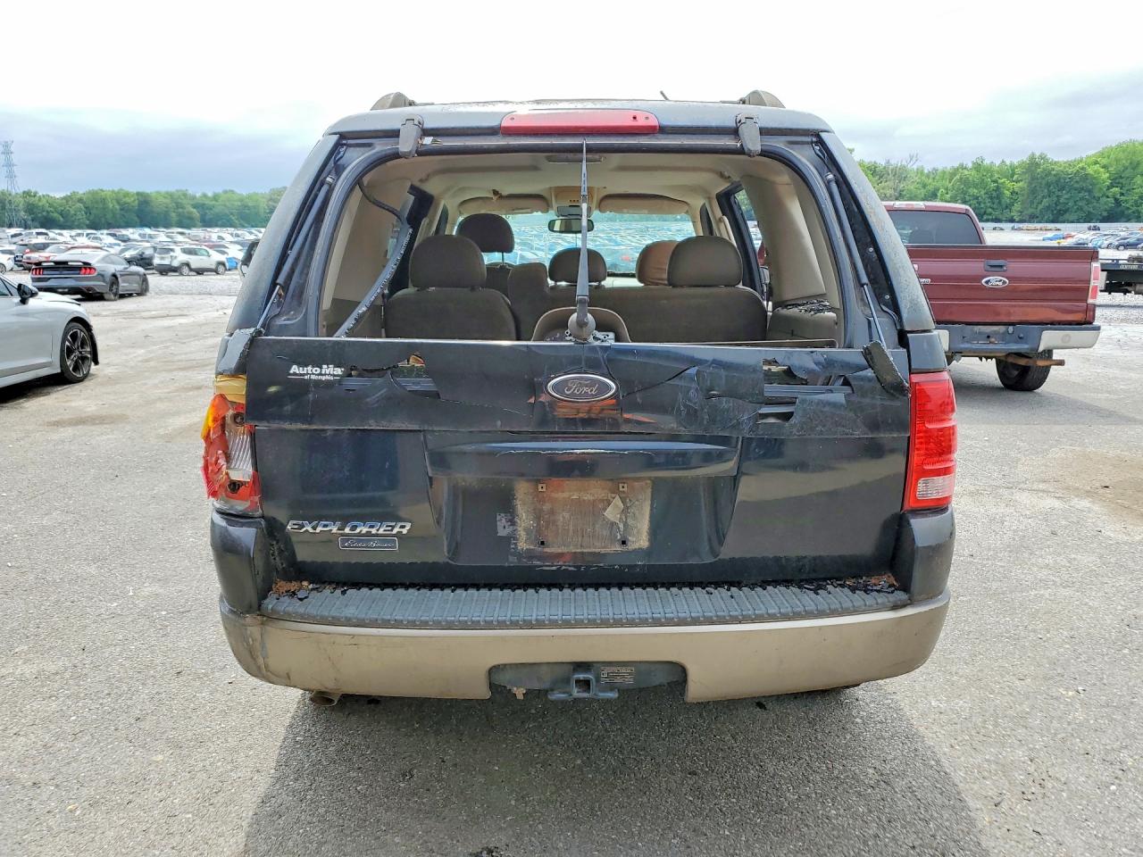 2004 Ford Explorer Eddie Bauer Black vin: 1FMZU64K64UC24510