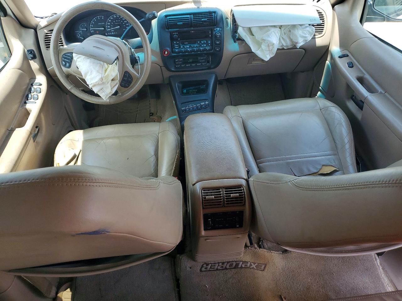 2001 Ford Explorer Eddie Bauer White vin: 1FMZU64P01ZA36351