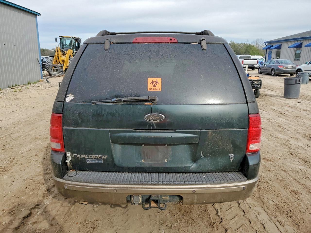 2002 Ford Explorer Eddie Bauer Green vin: 1FMZU64W32UD47052