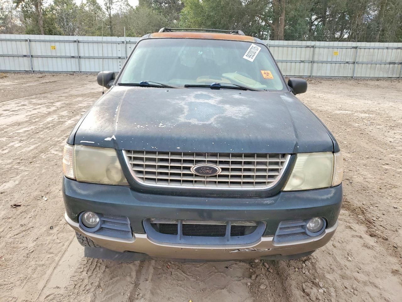 2002 Ford Explorer Eddie Bauer Green vin: 1FMZU64W32UD47052