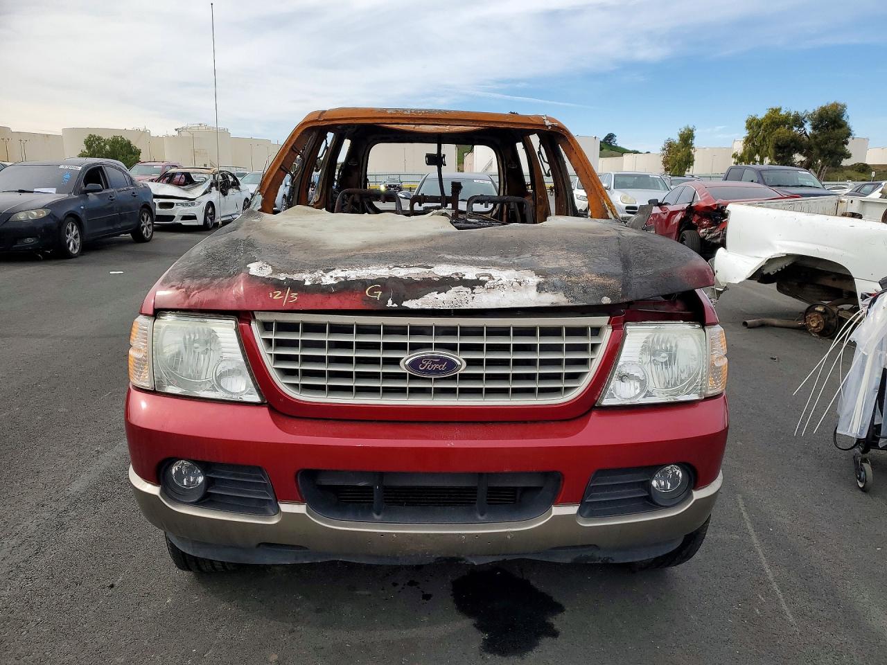 2004 Ford Explorer Eddie Bauer Red vin: 1FMZU64W44UB01968