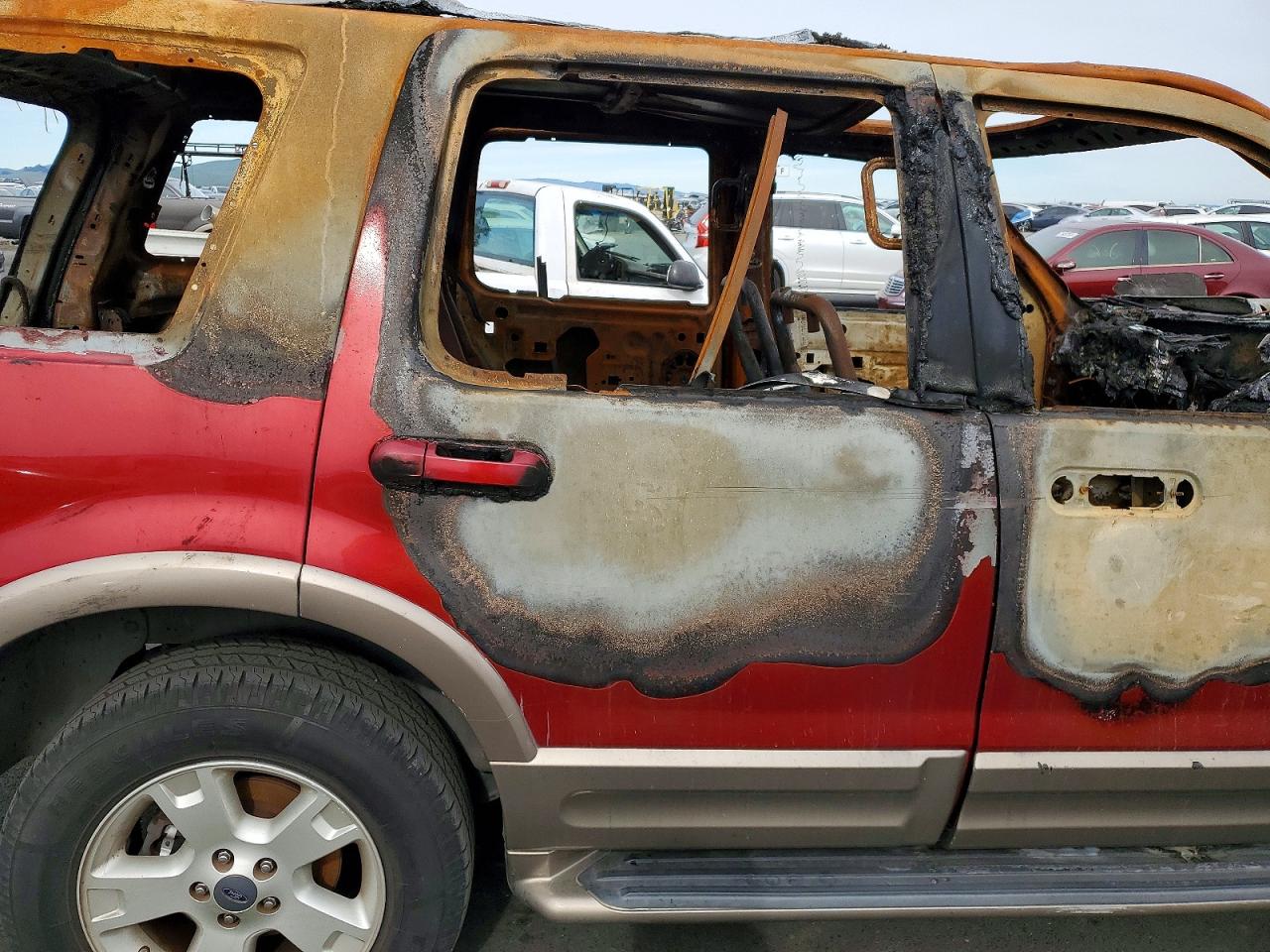 2004 Ford Explorer Eddie Bauer Red vin: 1FMZU64W44UB01968