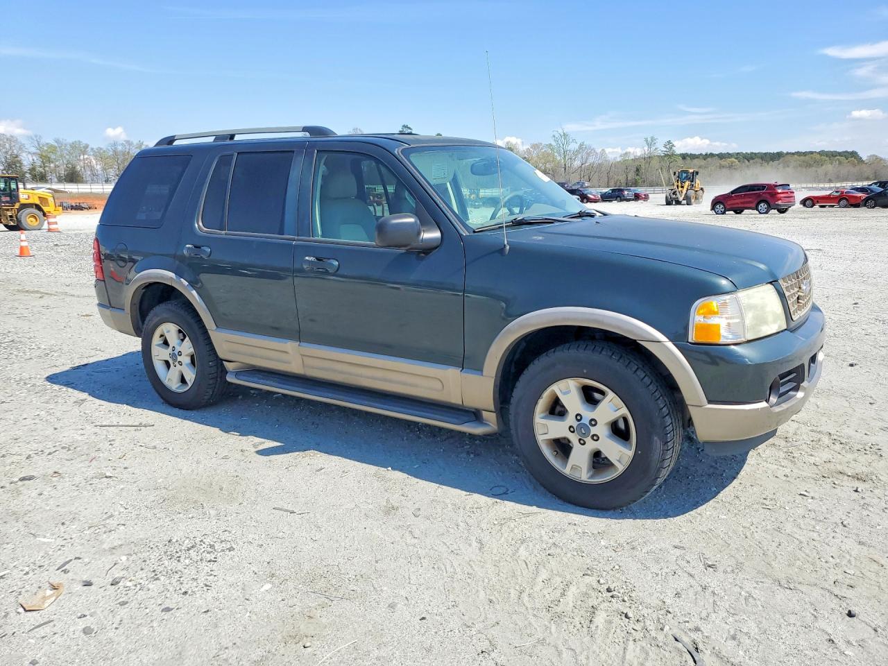 2003 Ford Explorer Green vin: 1FMZU64W53UC39291
