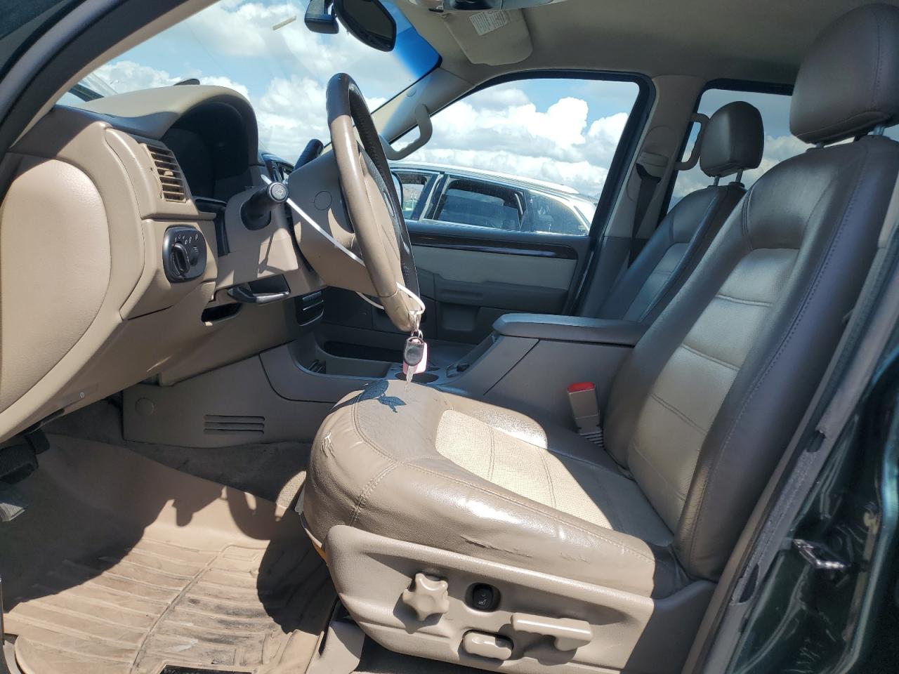 2003 Ford Explorer Eddie Bauer Green vin: 1FMZU64W63ZB16067