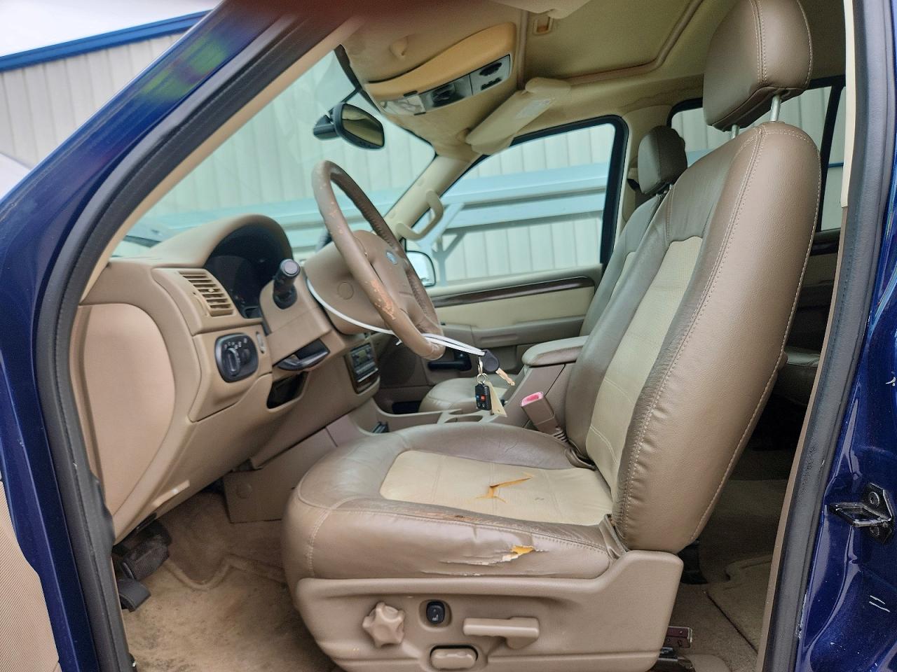 2004 Ford Explorer Eddie Bauer Blue vin: 1FMZU64WX4UA08193