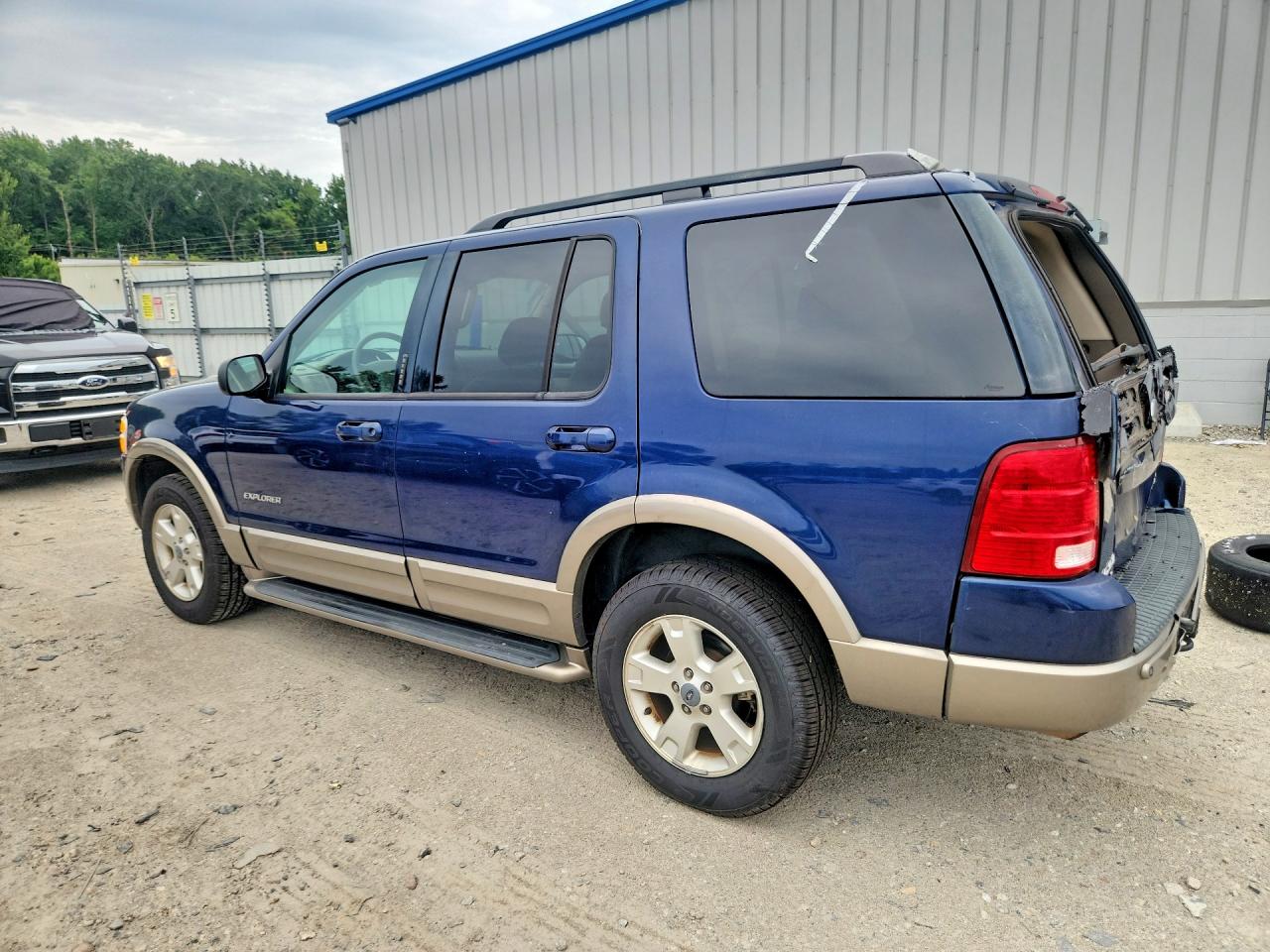2004 Ford Explorer Eddie Bauer Blue vin: 1FMZU64WX4UA08193