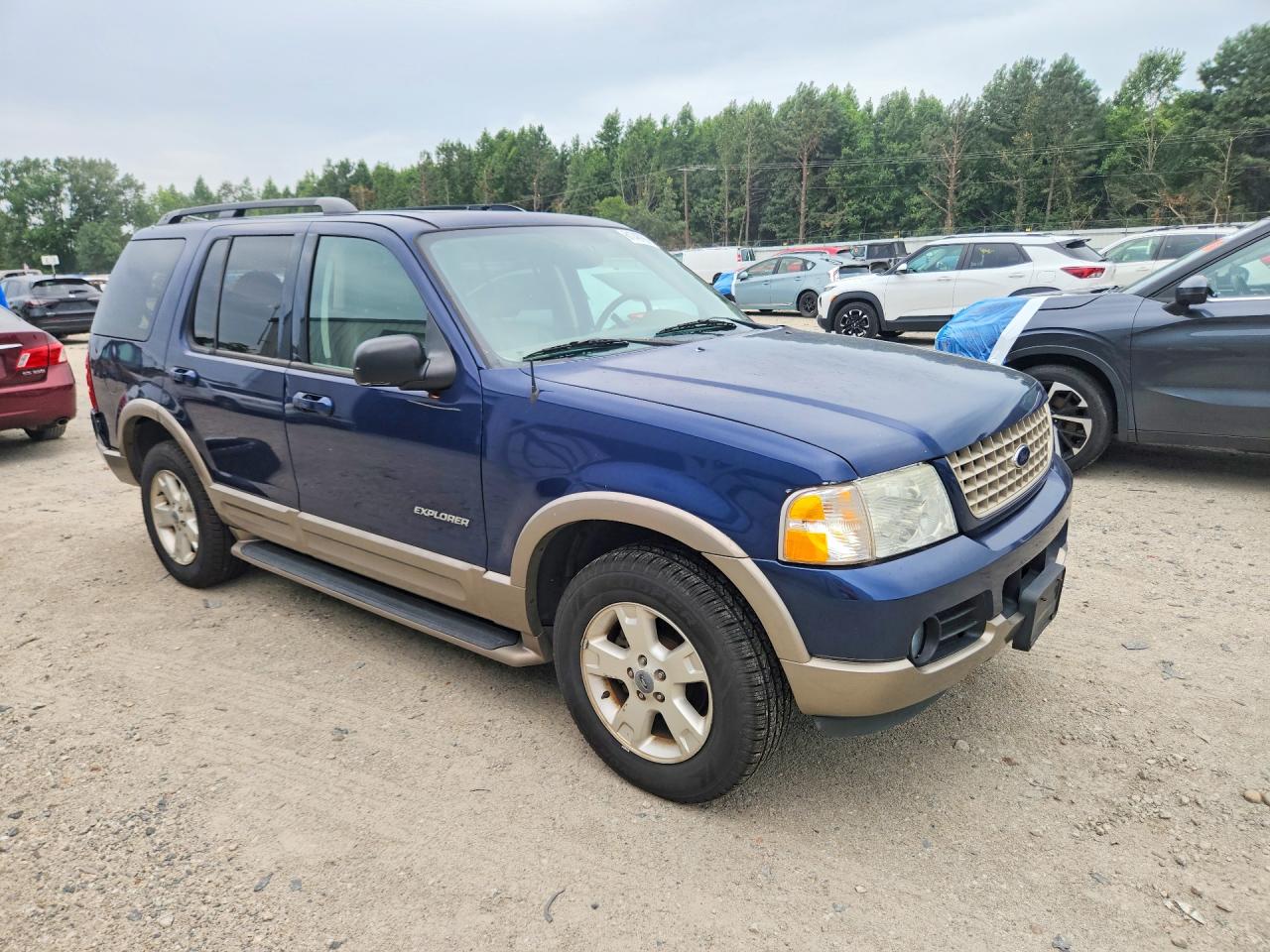 2004 Ford Explorer Eddie Bauer Blue vin: 1FMZU64WX4UA08193