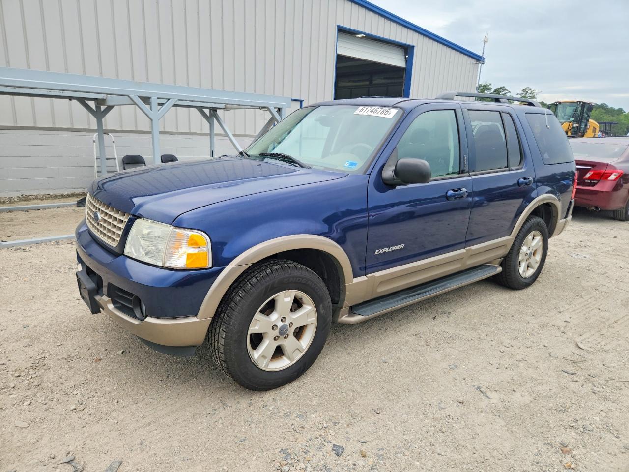 2004 Ford Explorer Eddie Bauer Blue vin: 1FMZU64WX4UA08193