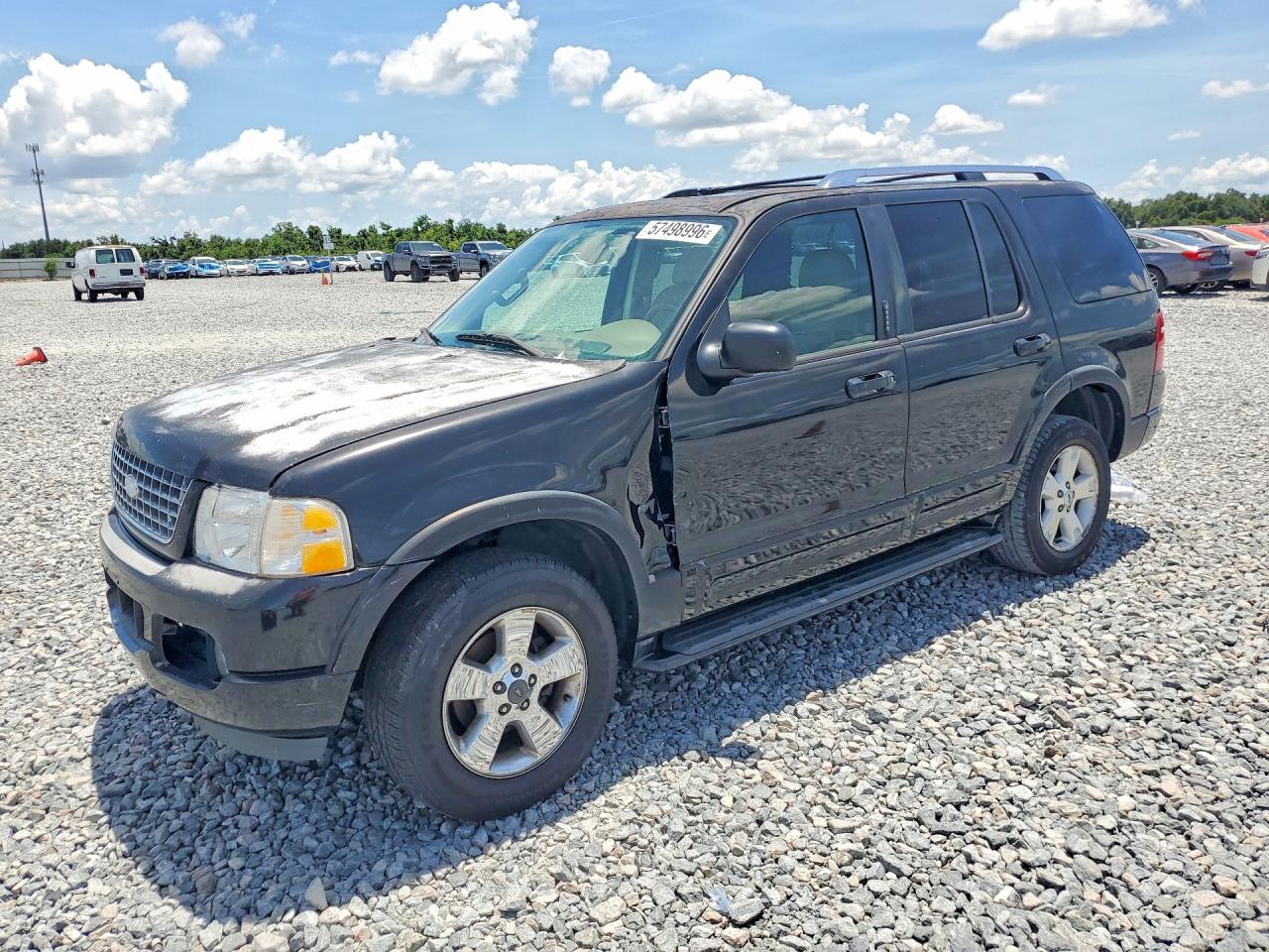 2003 Ford Explorer Limited Black vin: 1FMZU65K63UB93014